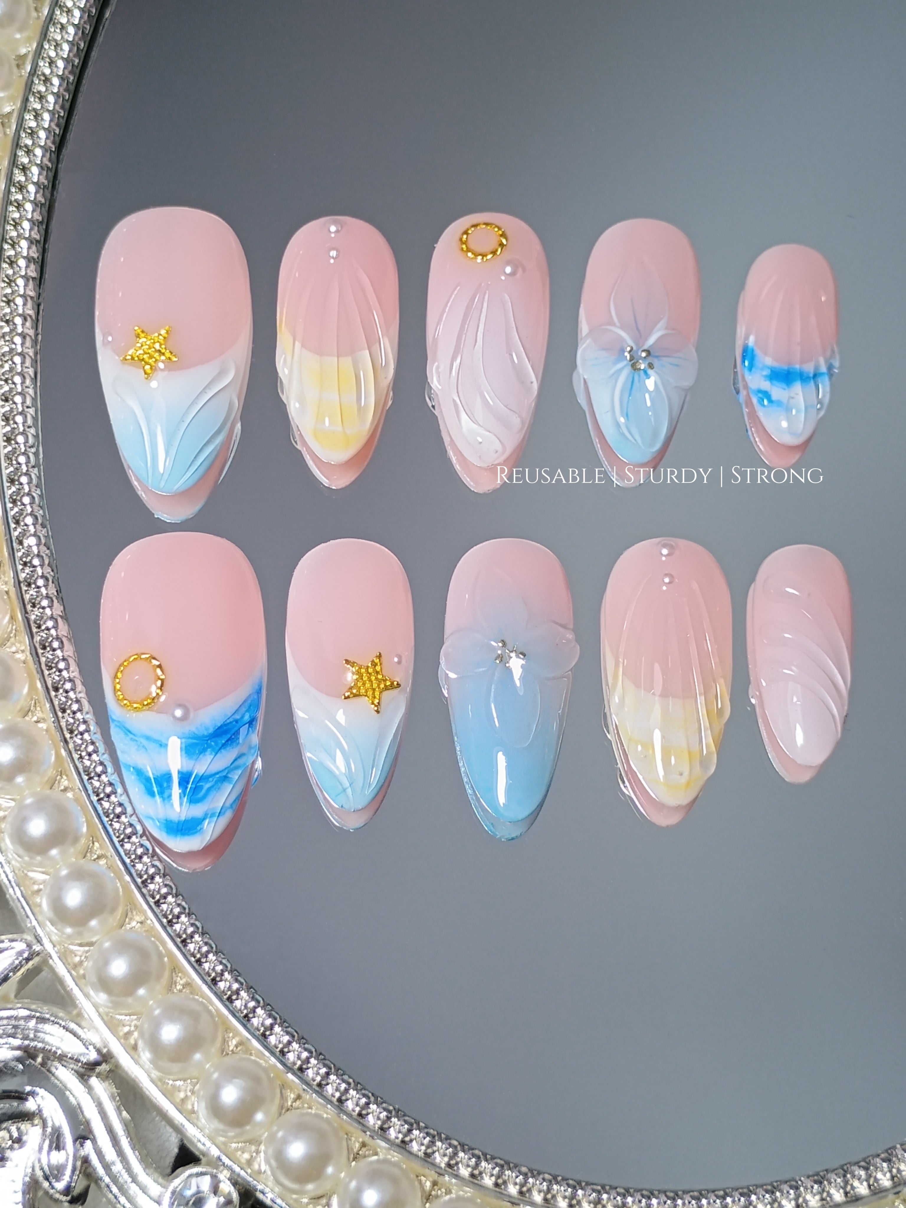 Reusable Coastal Chic