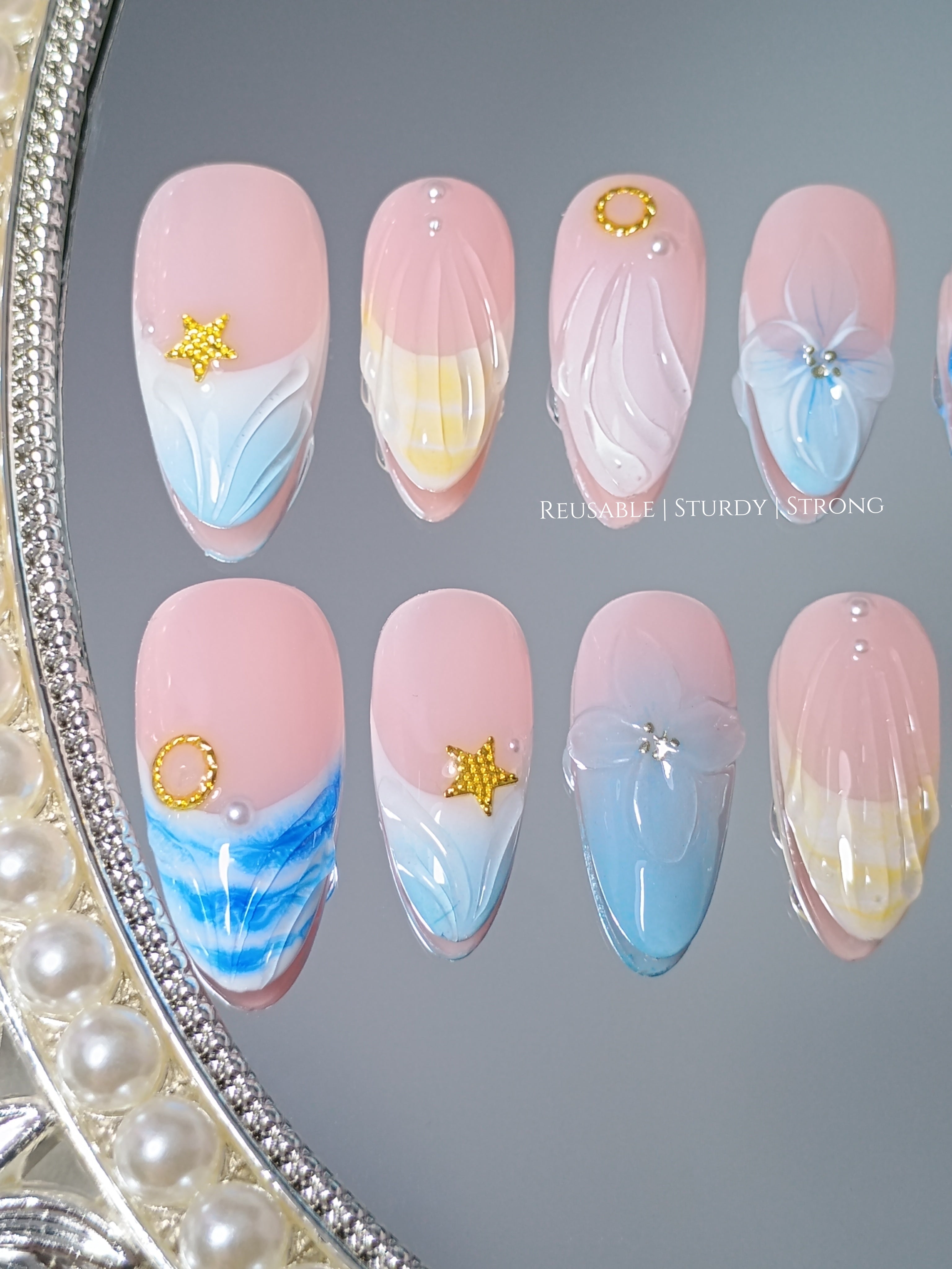 Reusable Coastal Chic
