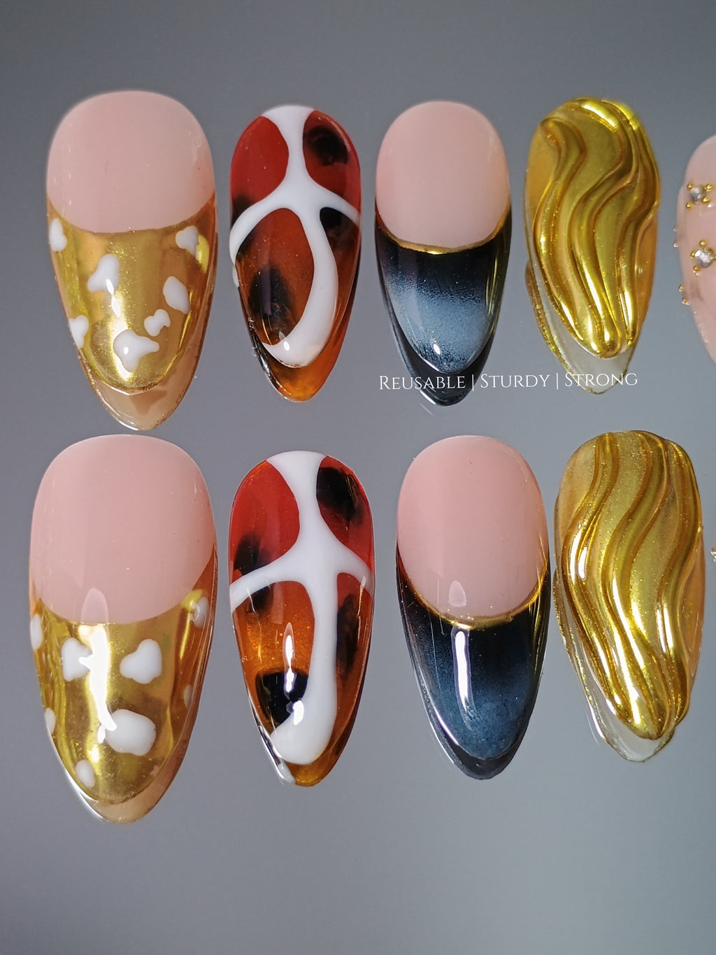 Exotic Luxe Press On Nails