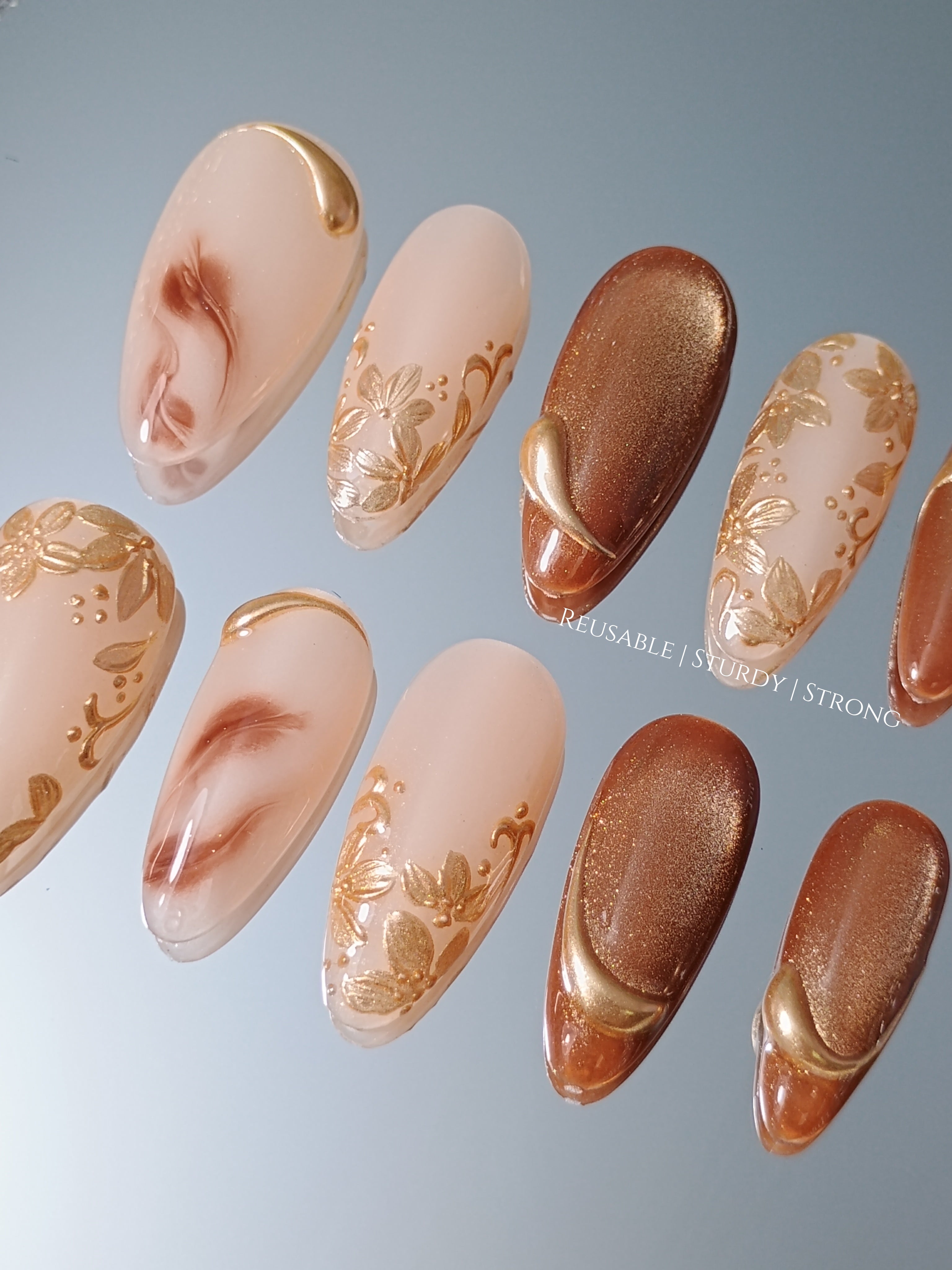 Artificial caramel antique garden