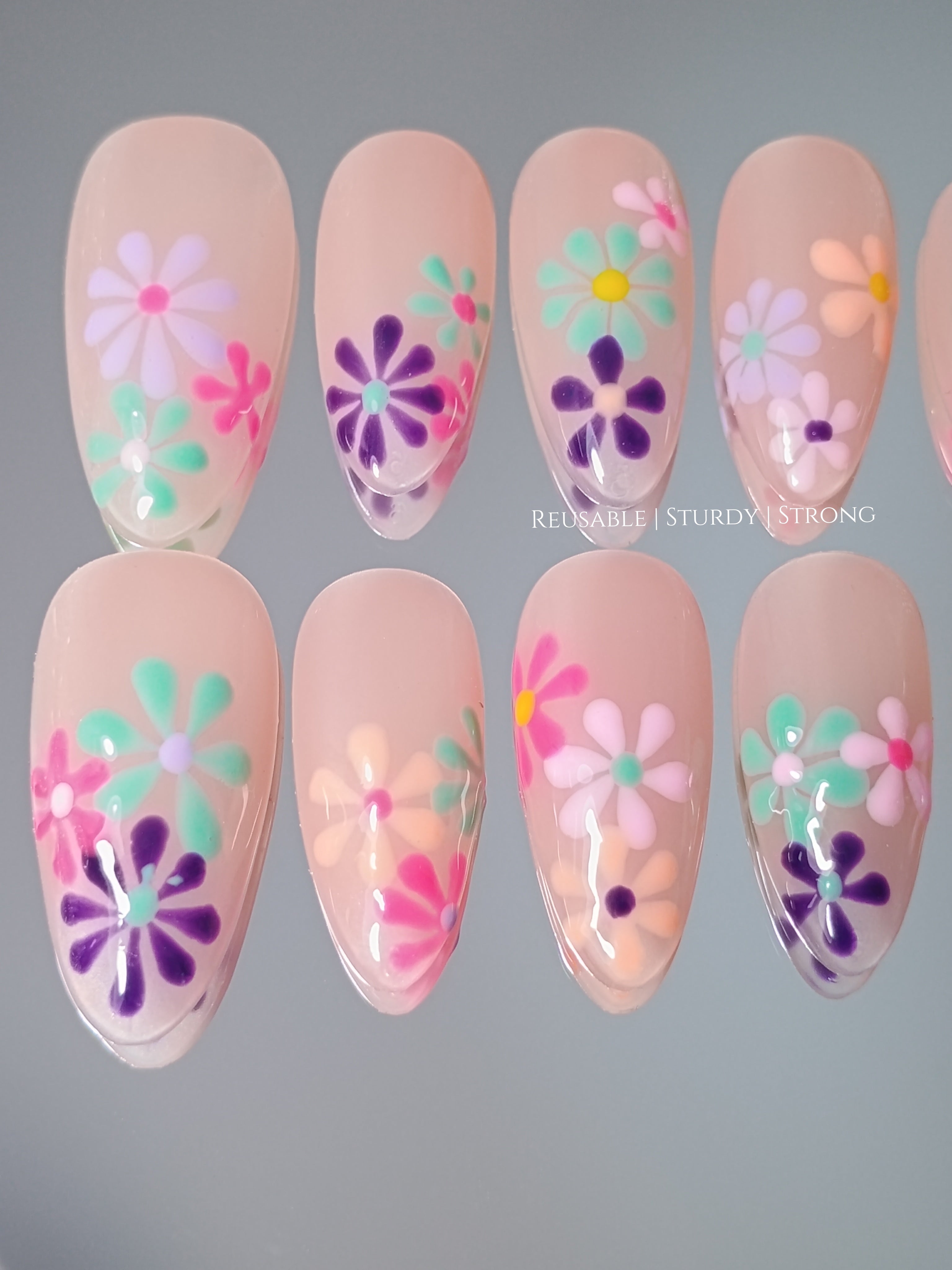 Vivid Colourful Blooms