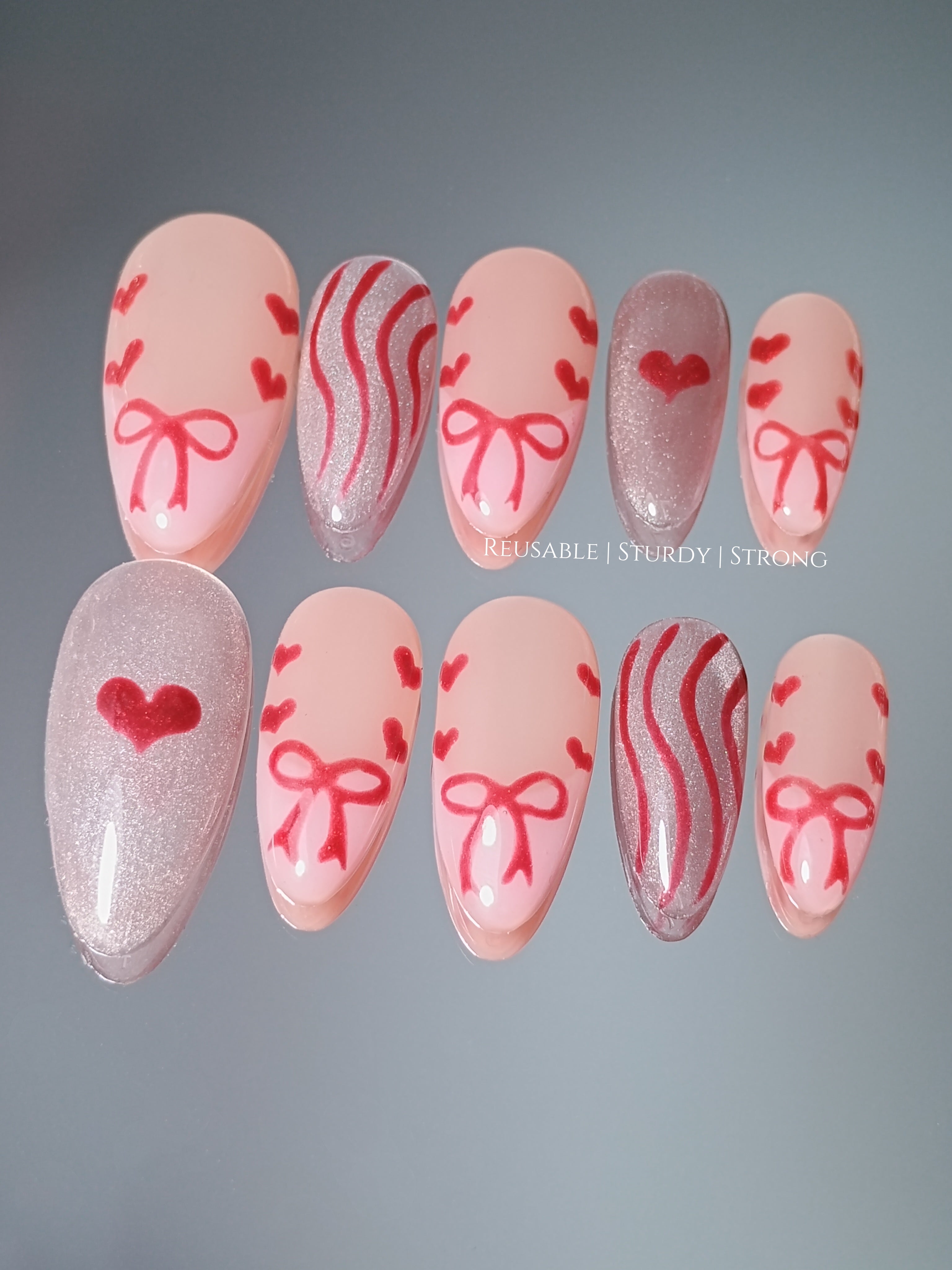 Lovely Little Red Coquette Tips