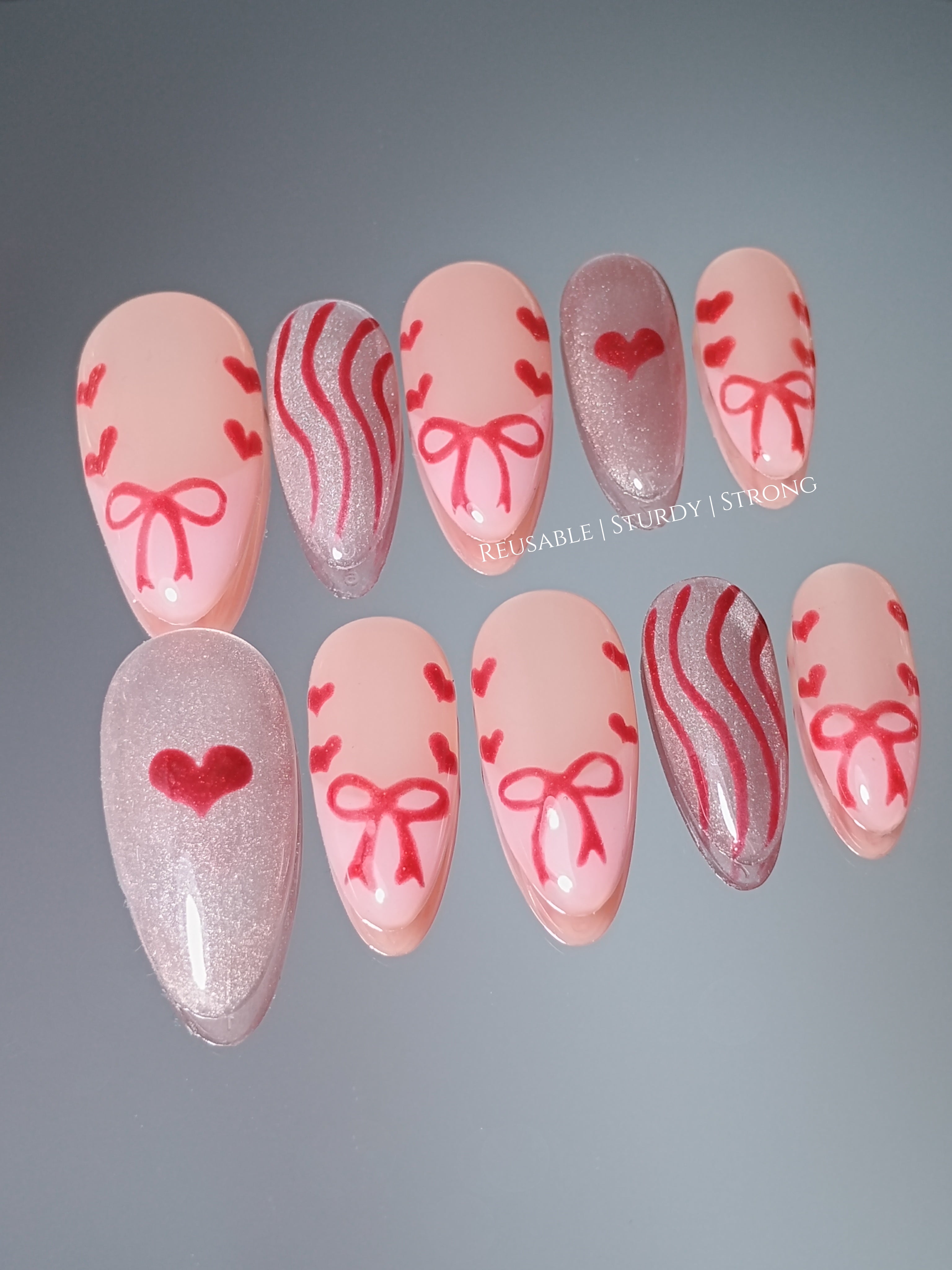 Lovely Little Red Coquette Tips