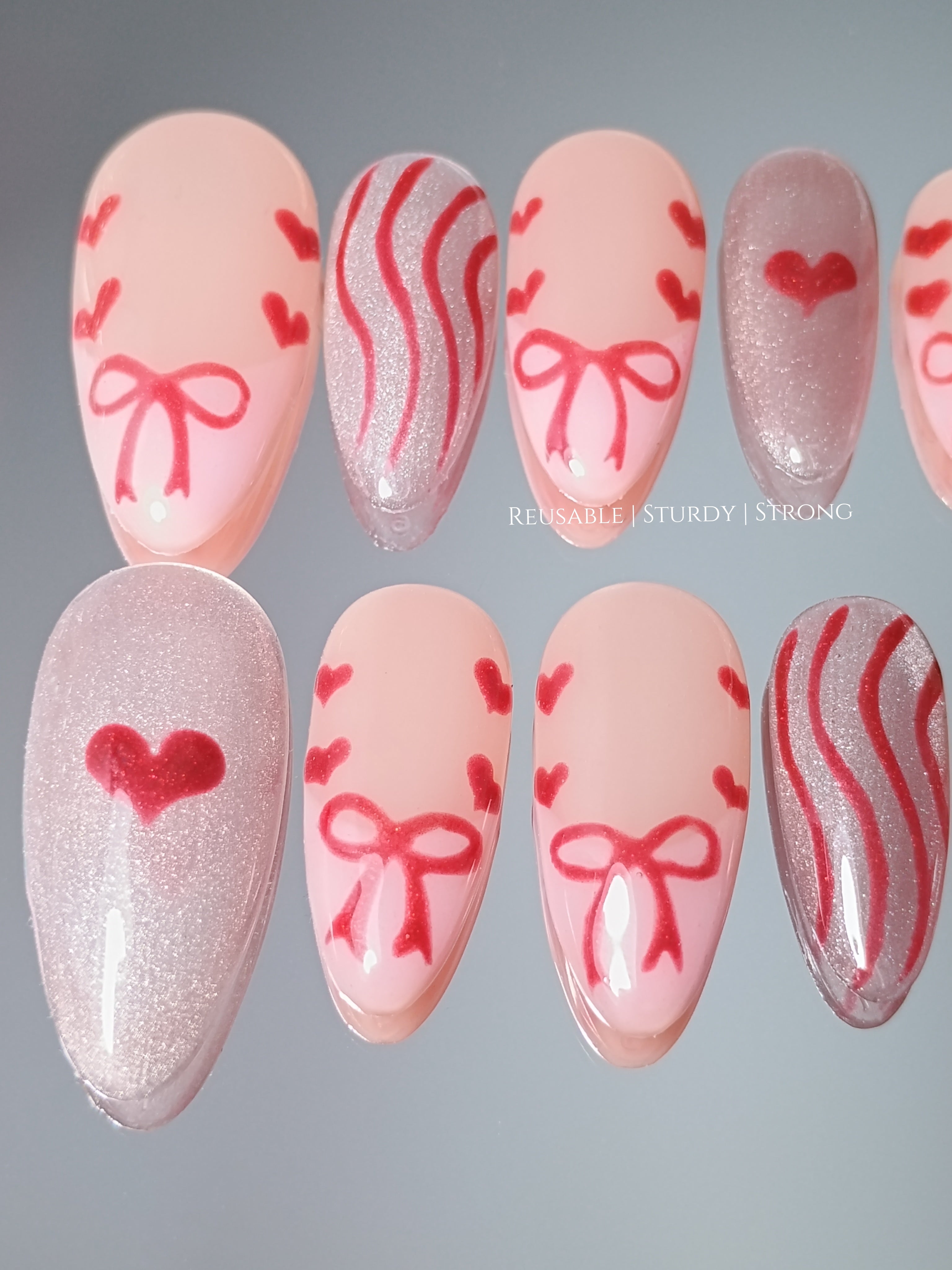 Lovely Little Red Coquette Tips