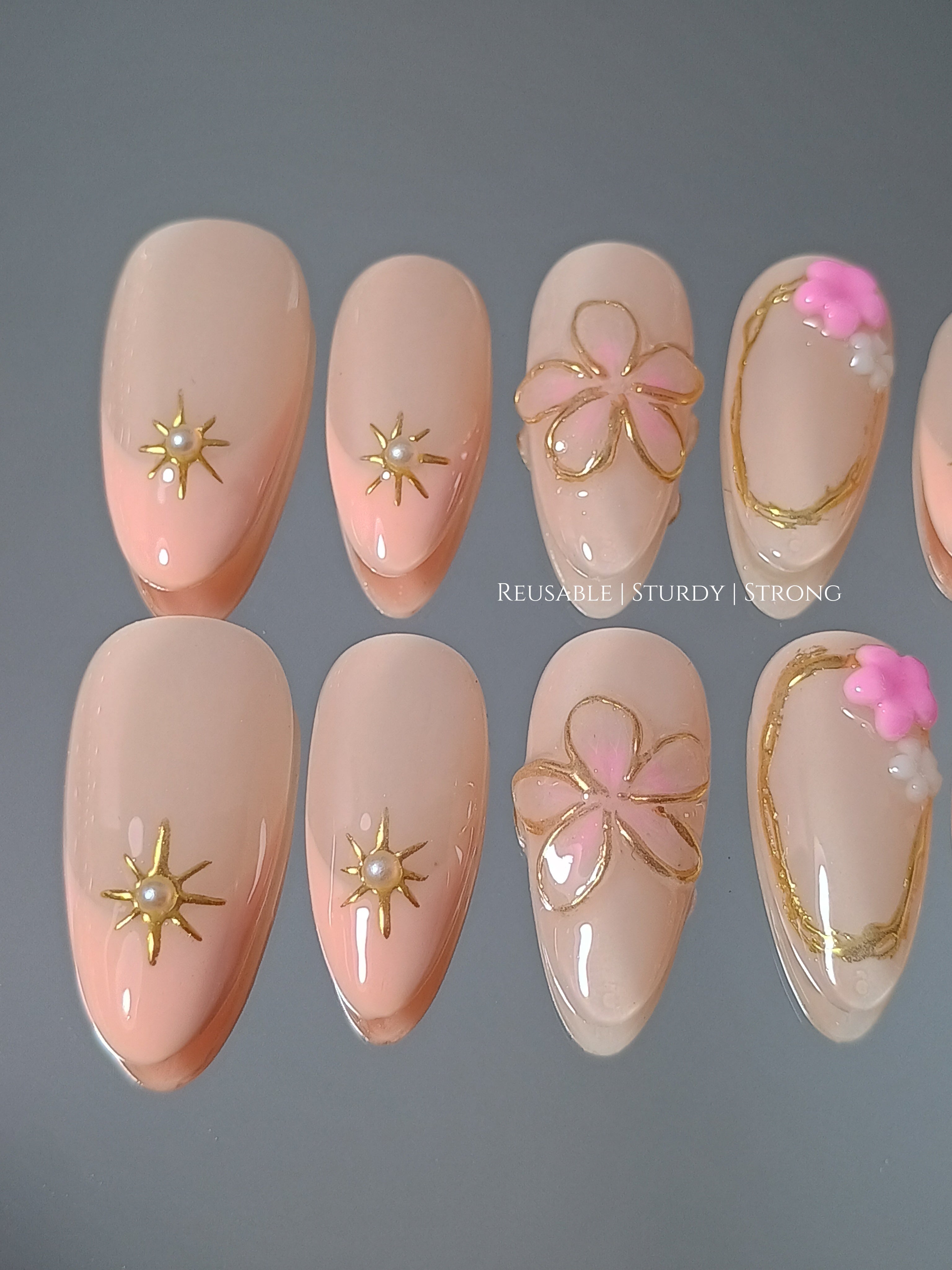 Peach Glow Celestial Flower