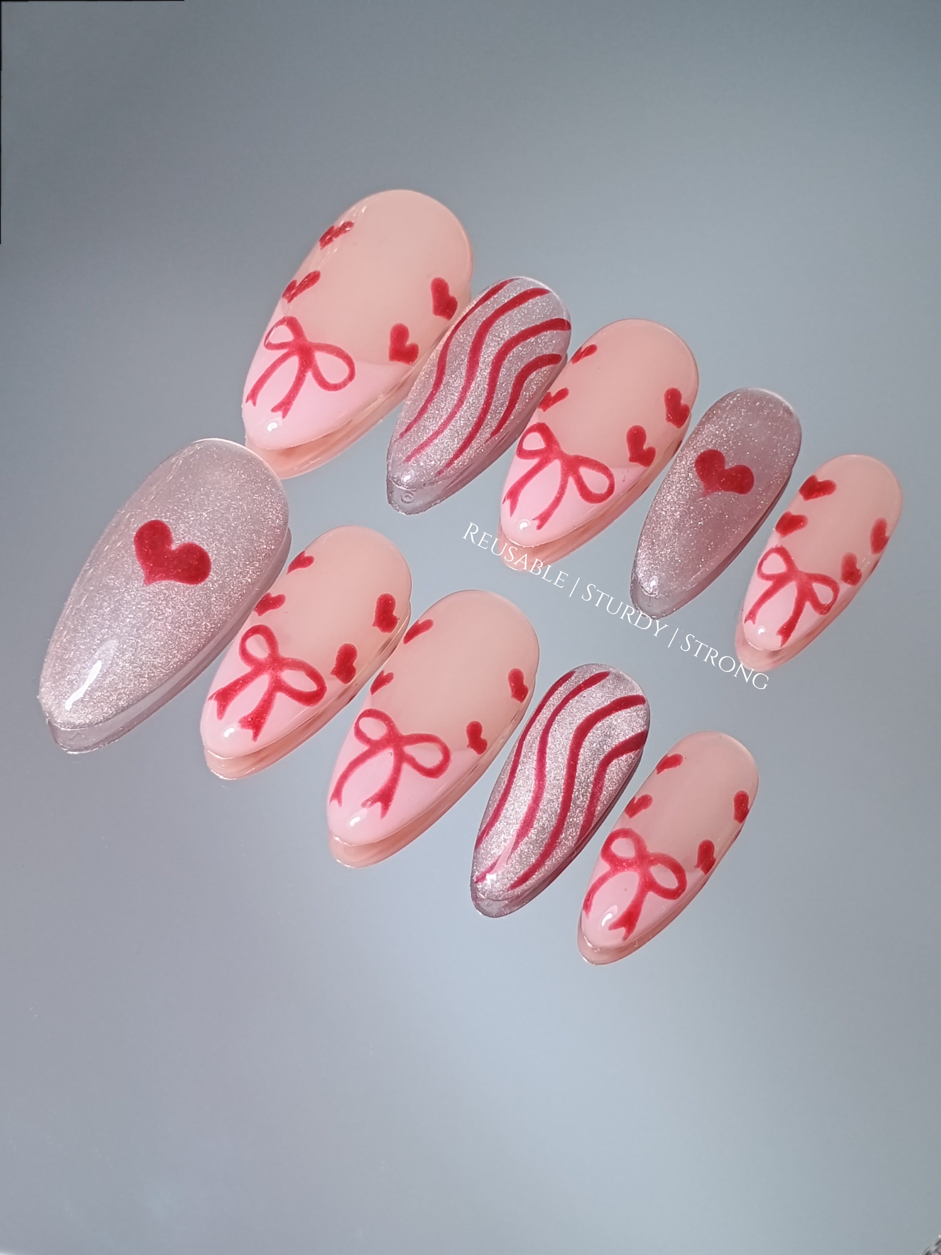 Lovely Little Red Coquette Tips