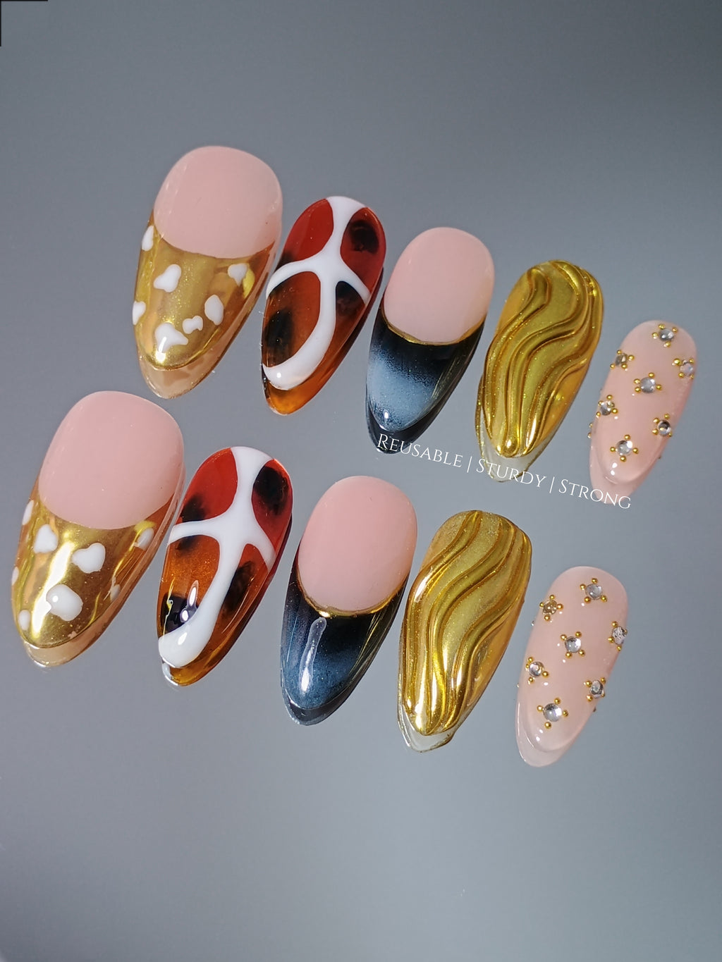 Exotic Luxe Press On Nails