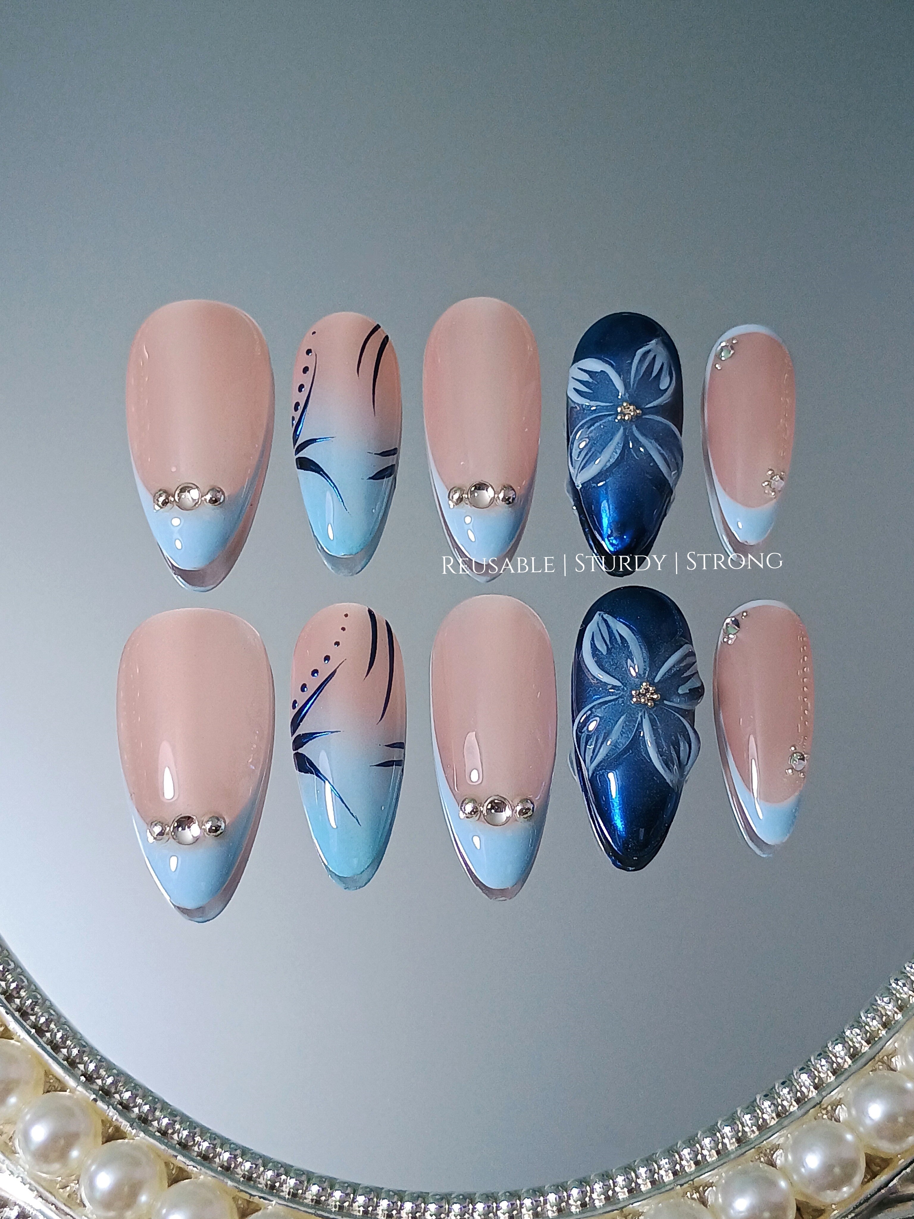 Icy Blue Orchid Lily