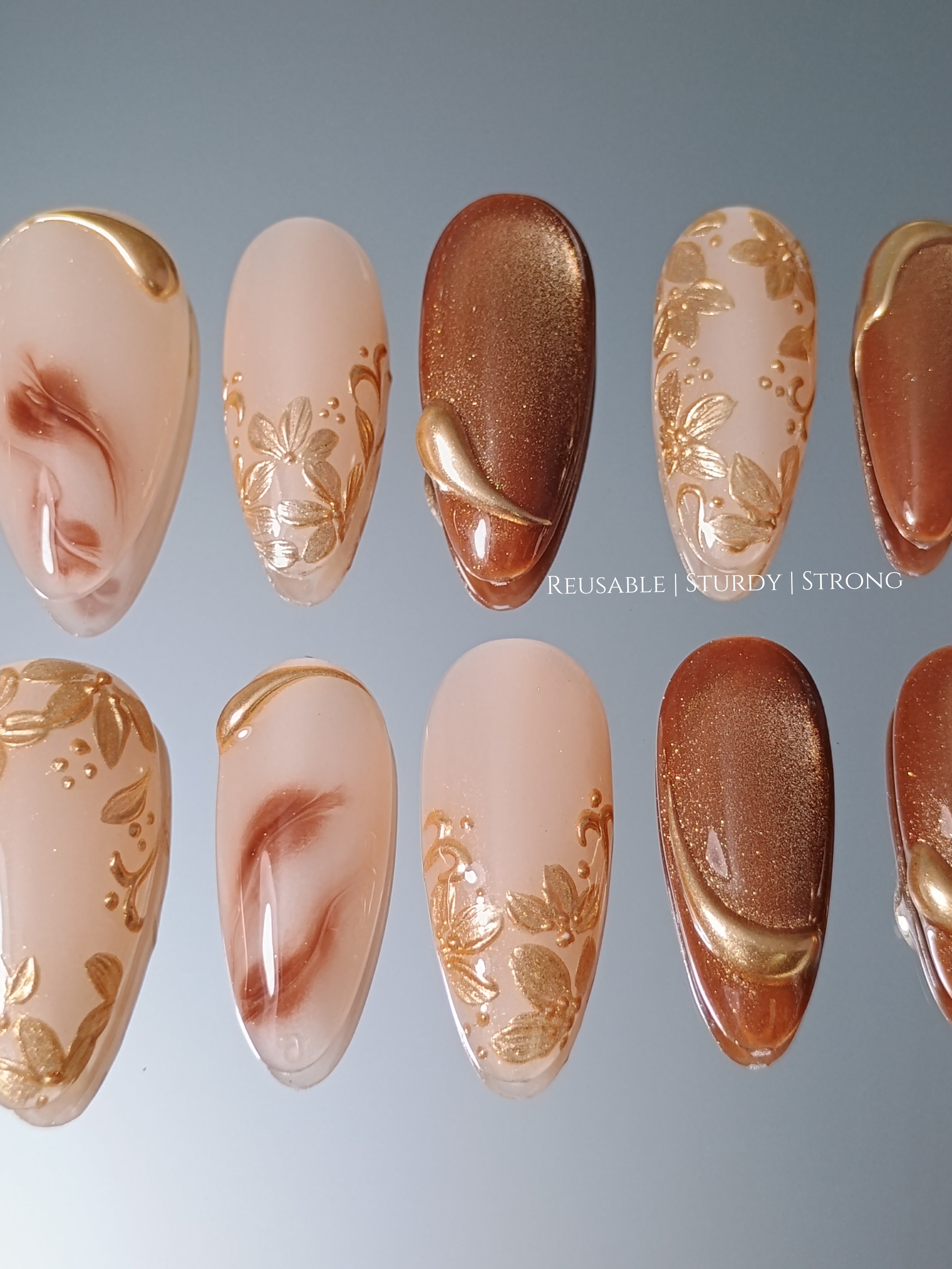 Artificial caramel antique garden