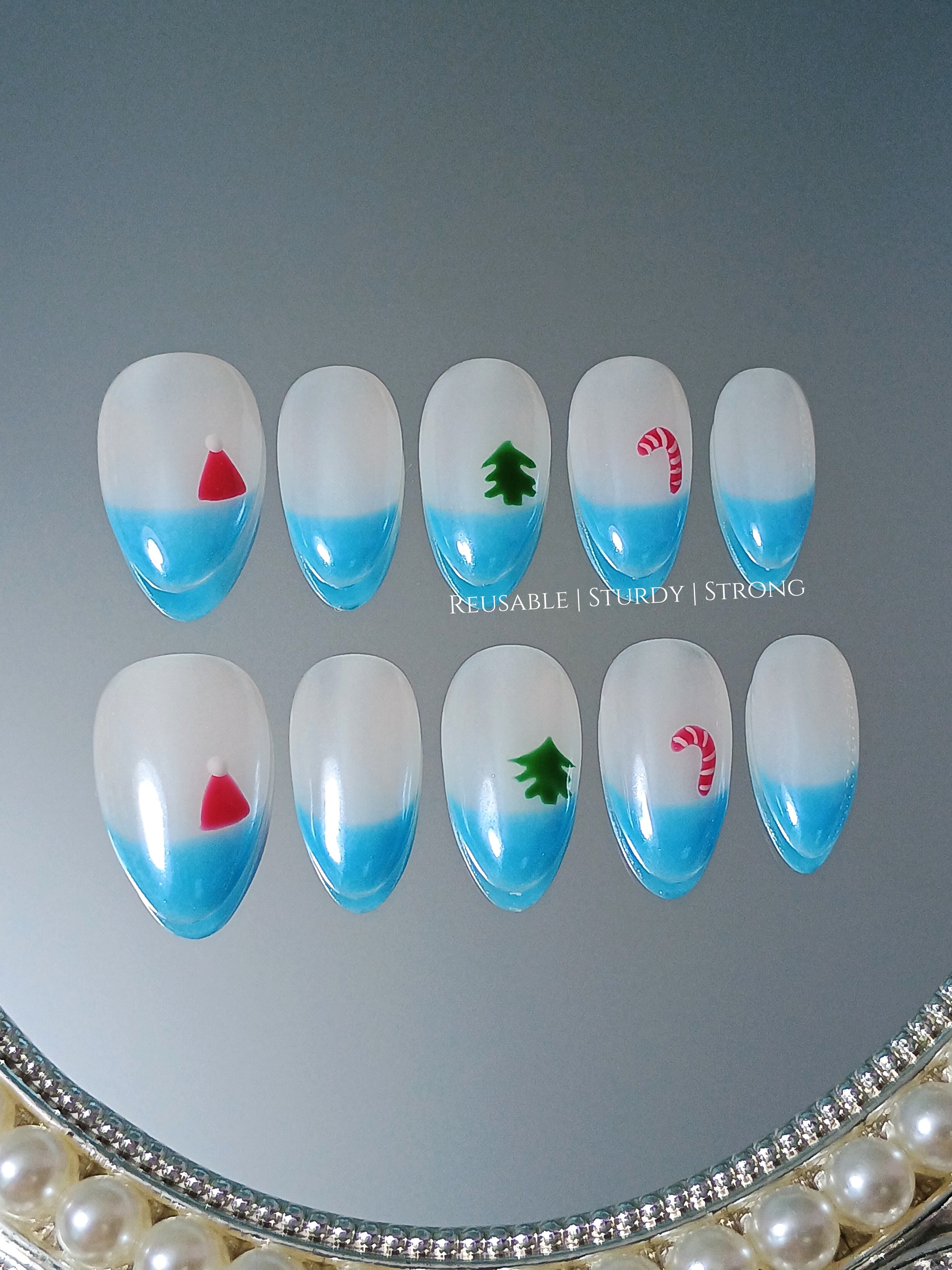 Icy Blue Christmas Frost