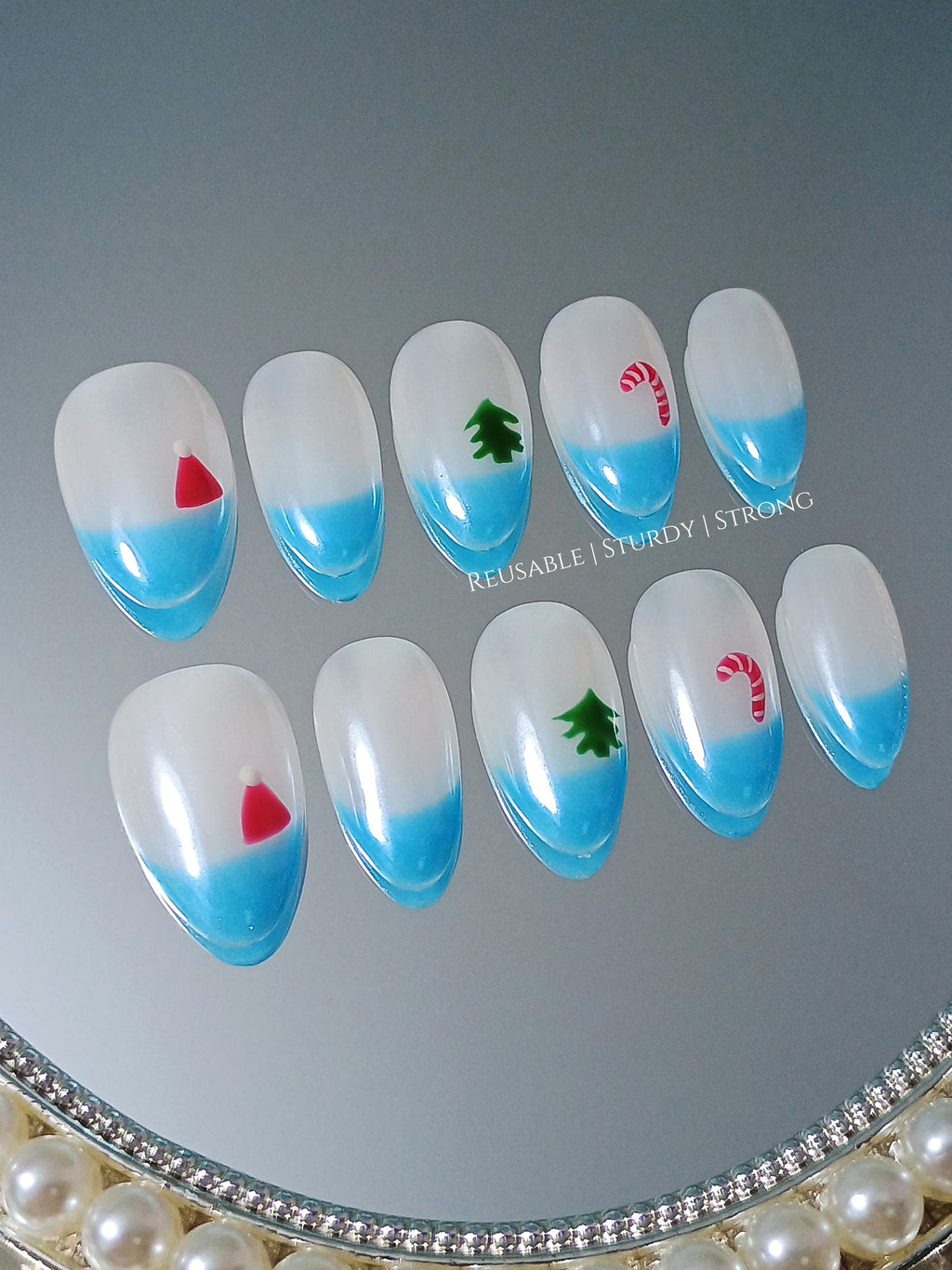 Icy Blue Christmas Frost