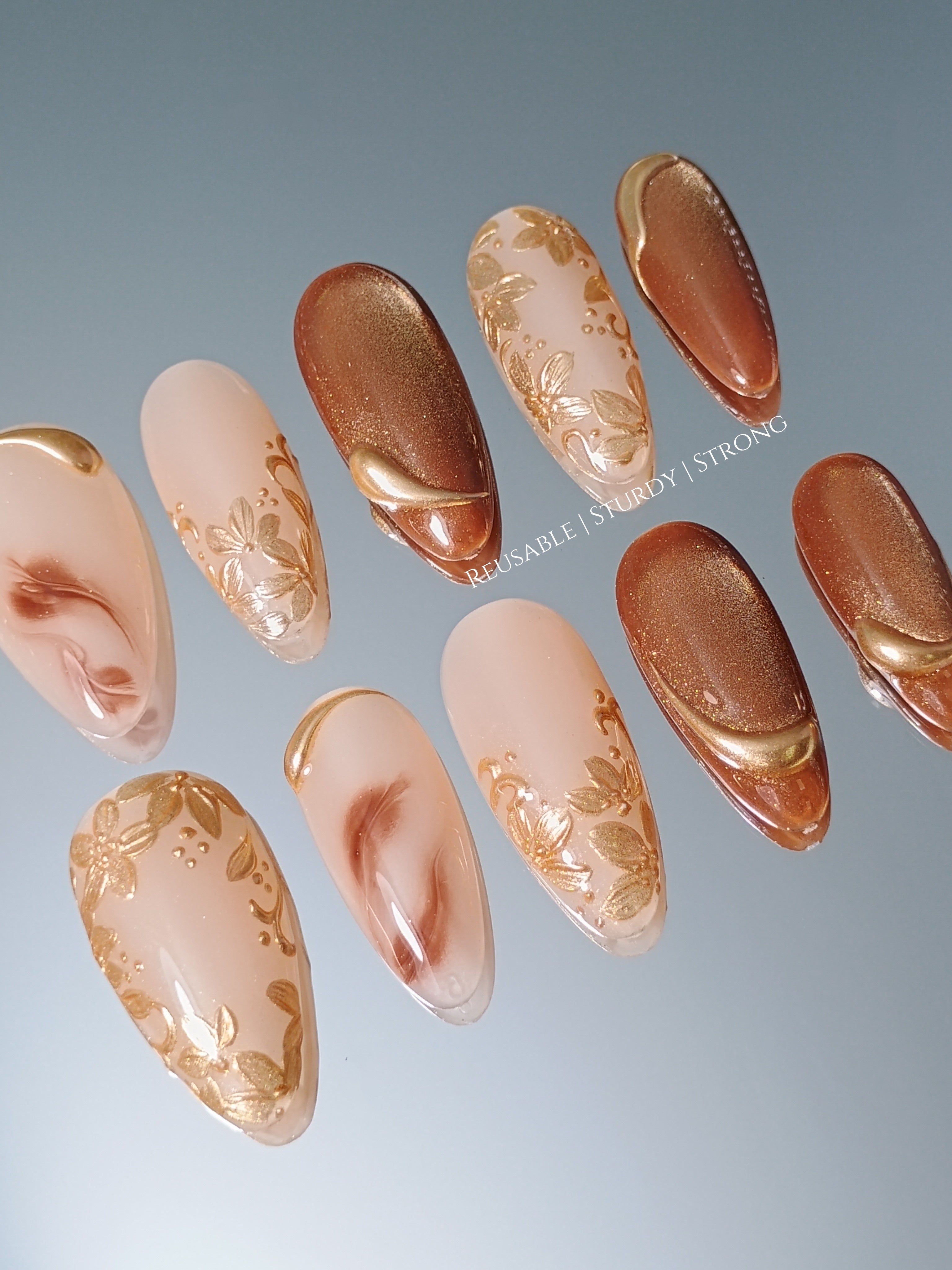 Artificial caramel antique garden