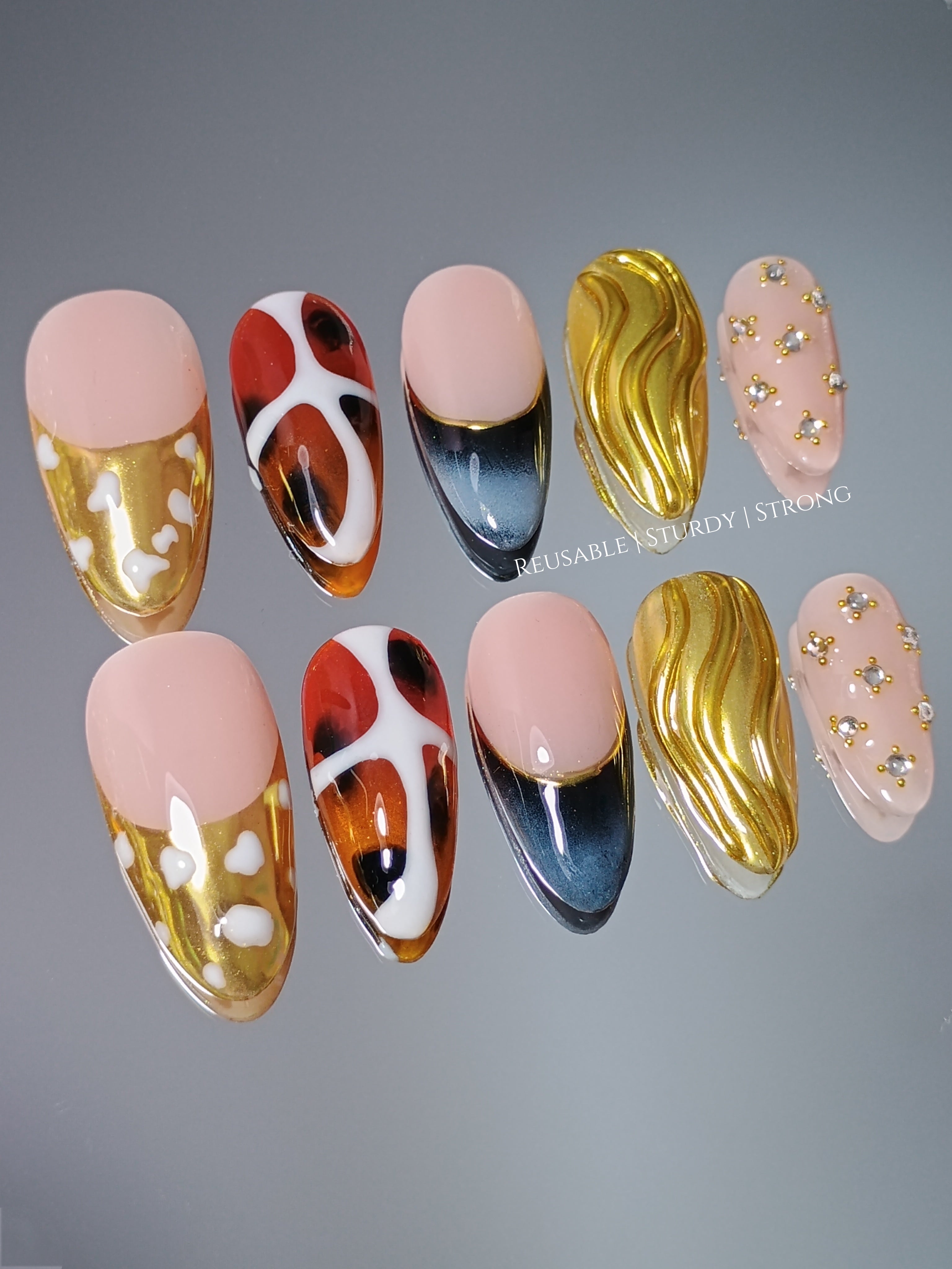 Exotic Luxe Press On Nails