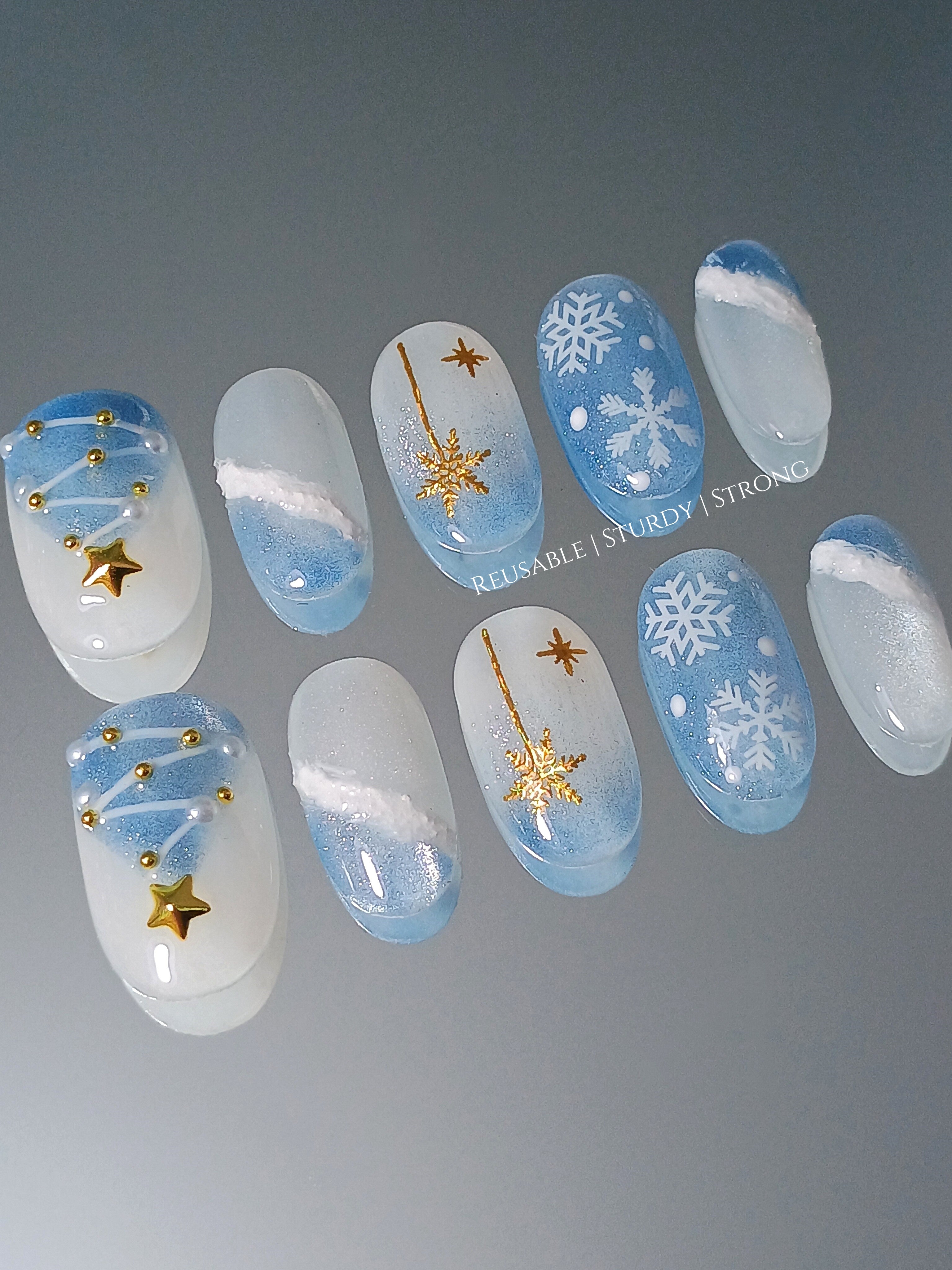 Blue Starlight Christmas Glow