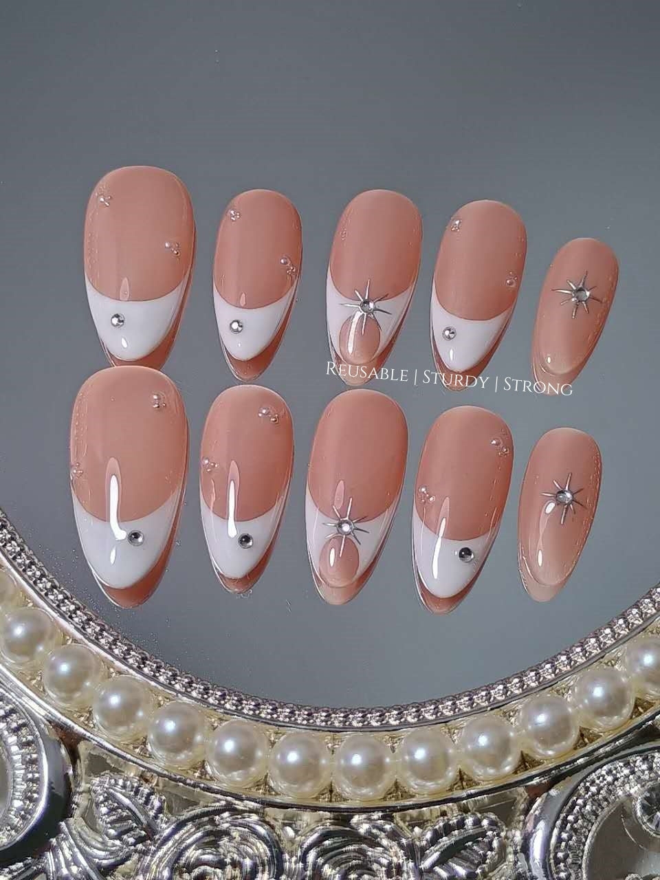 Cosmic Celestial French Tips