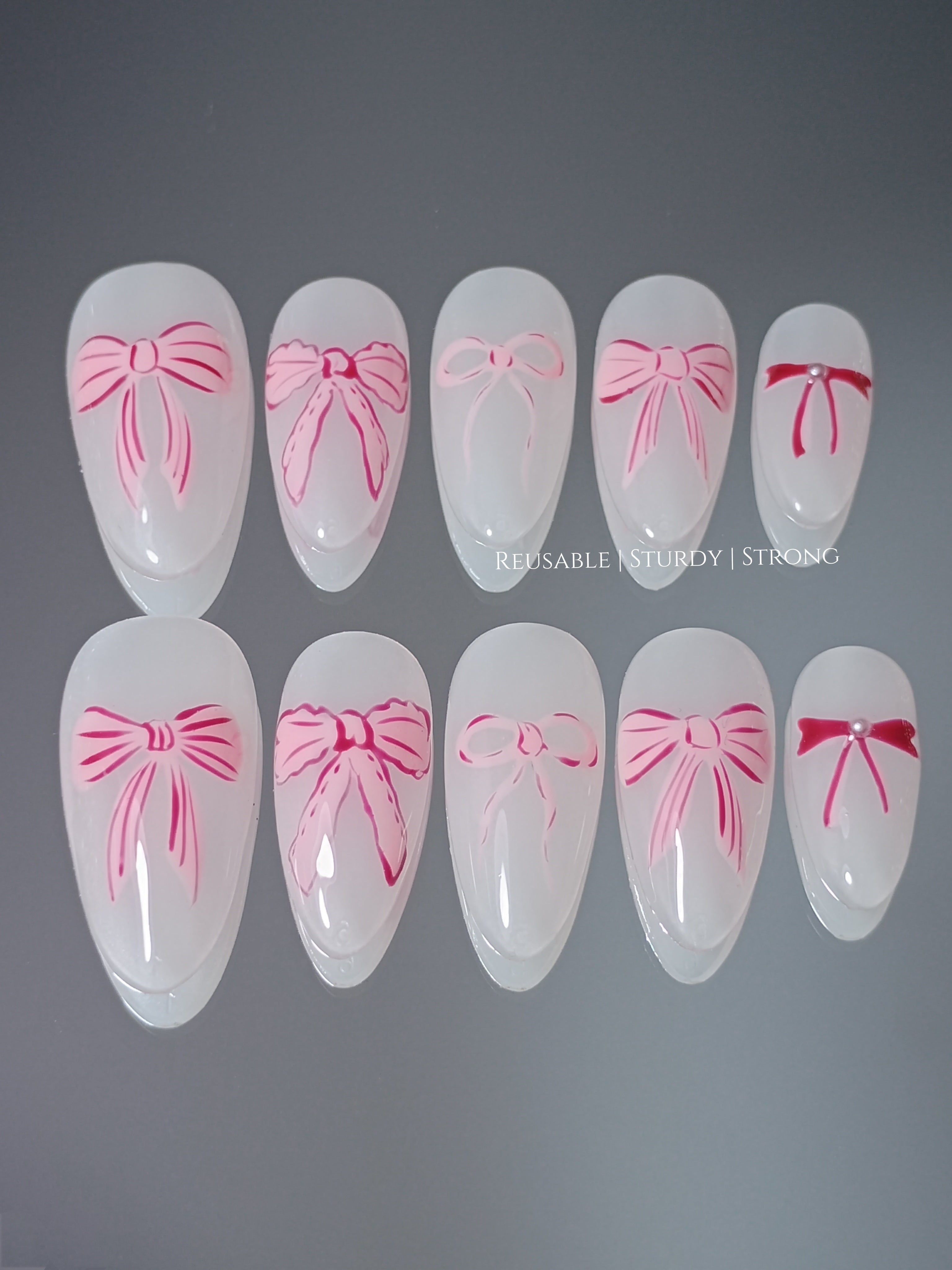 Cotton Candy Bows