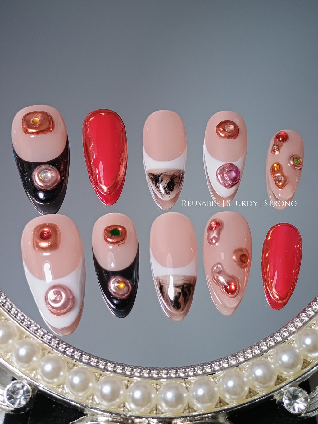 Mixed Chrome Gemstones