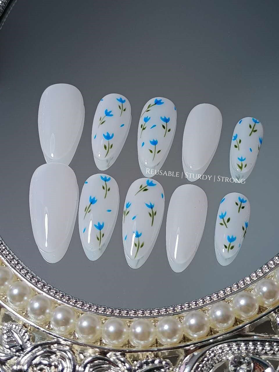 Little Blue Tulip Garden