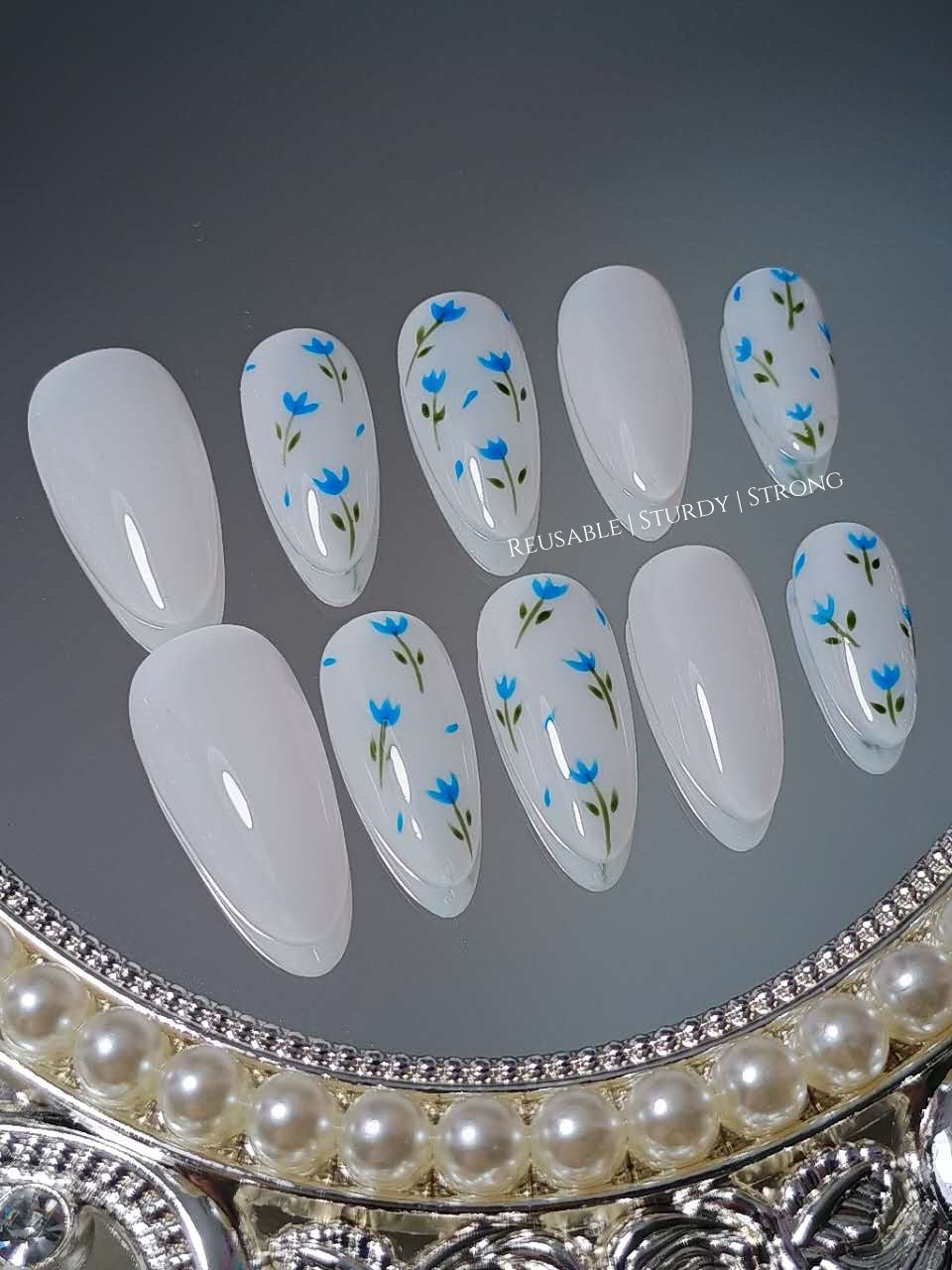 Little Blue Tulip Garden