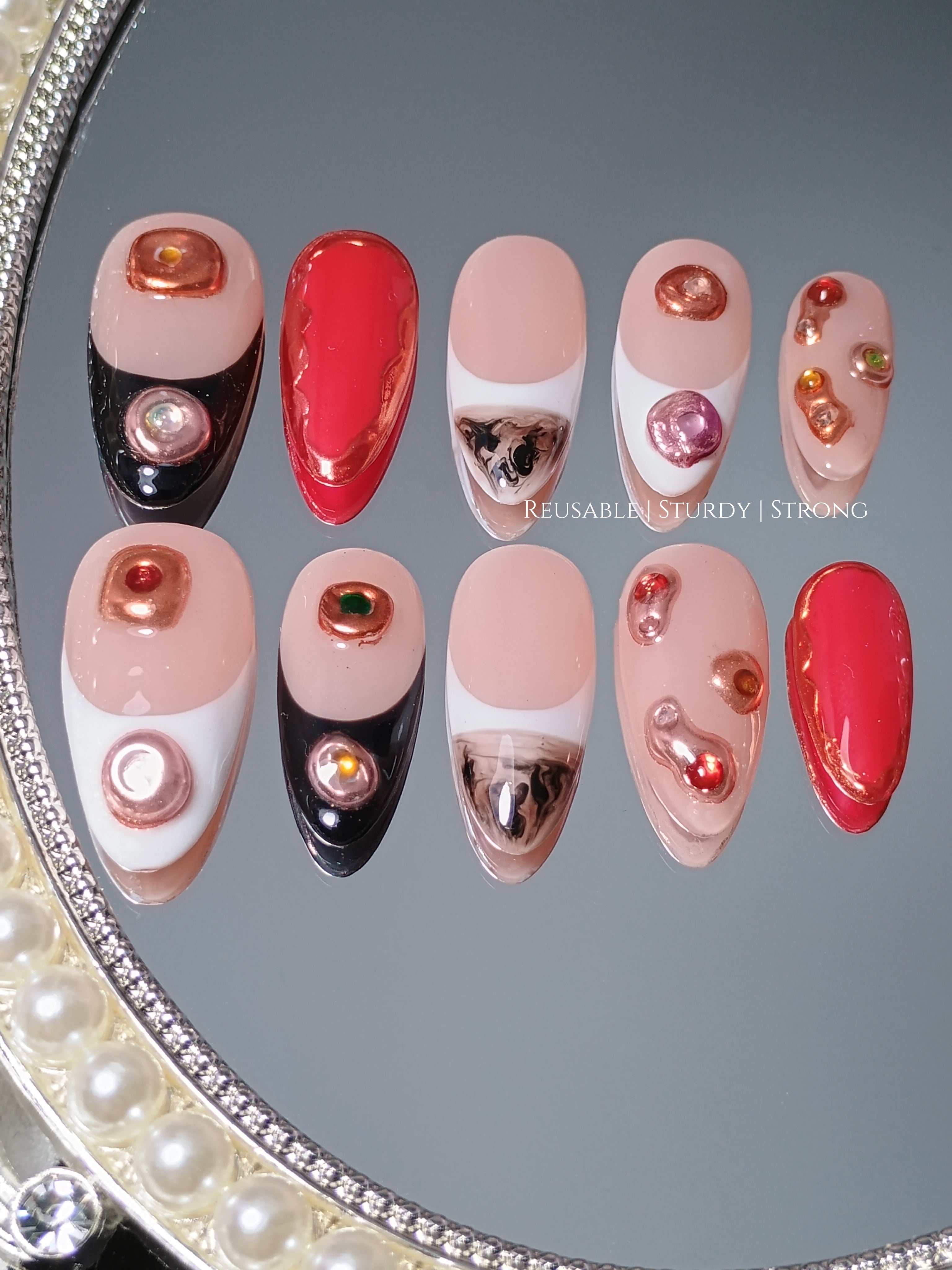 Mixed Chrome Gemstones