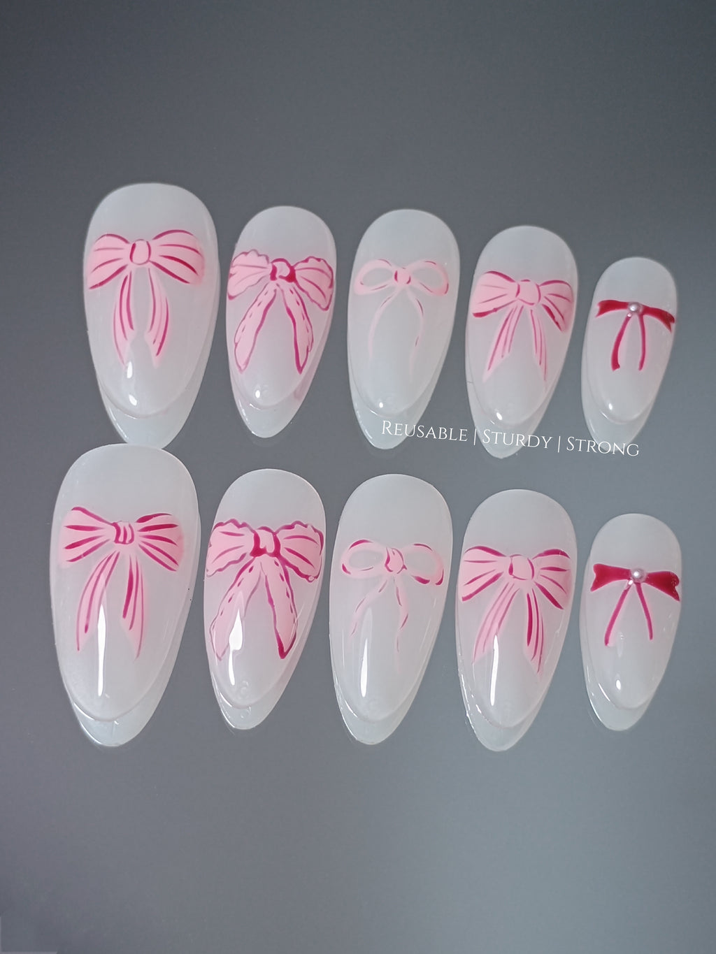 Cotton Candy Bows