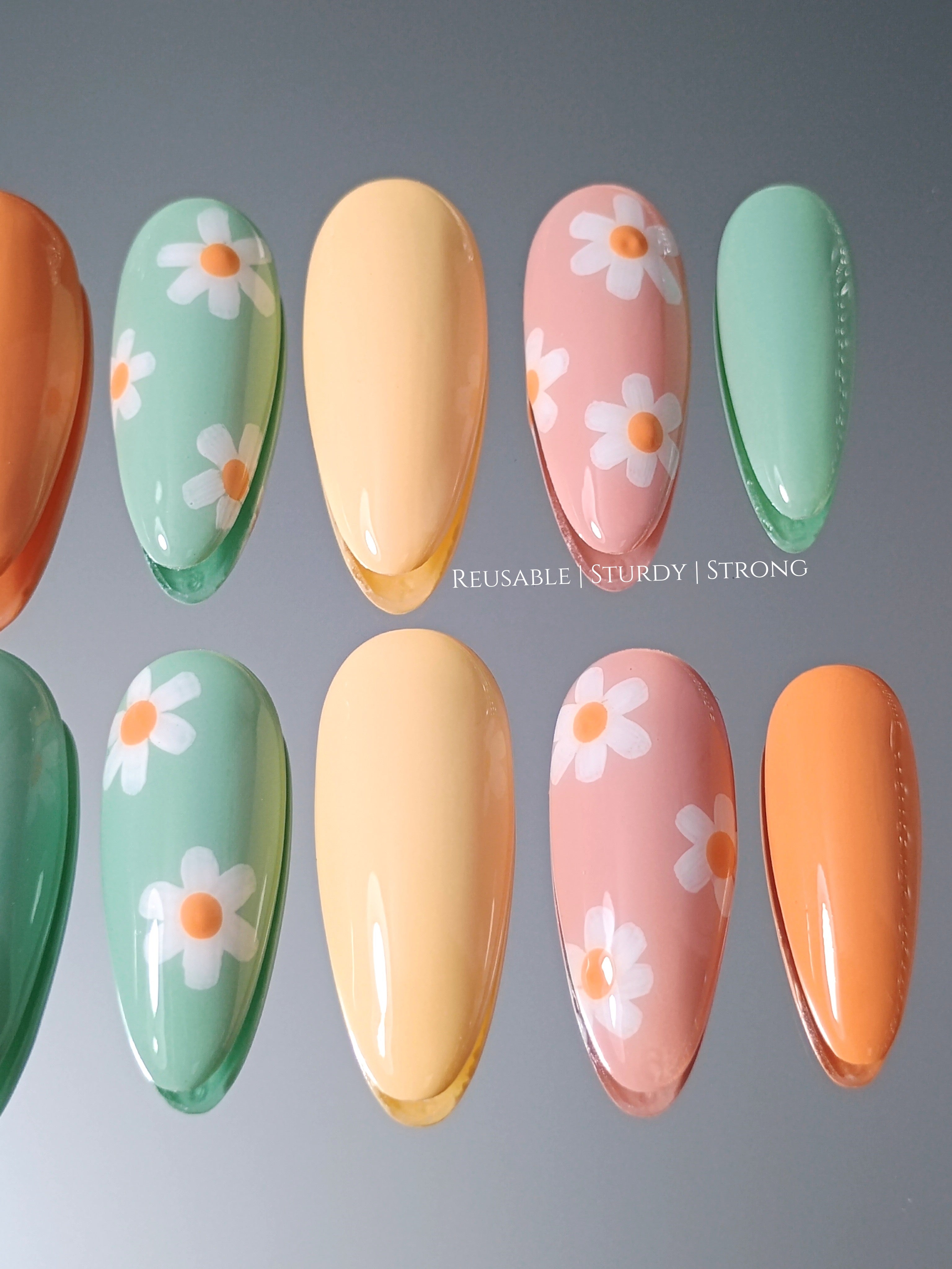 Pastel candy flowers