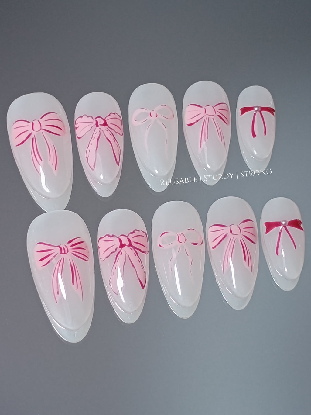 Cotton Candy Bows