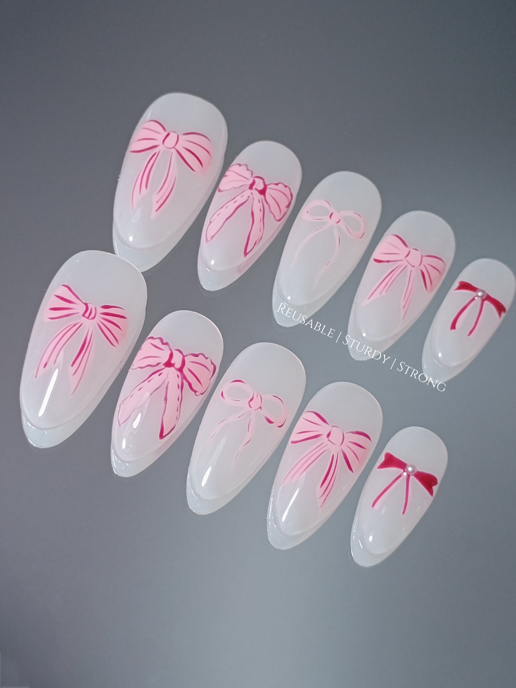 Cotton Candy Bows