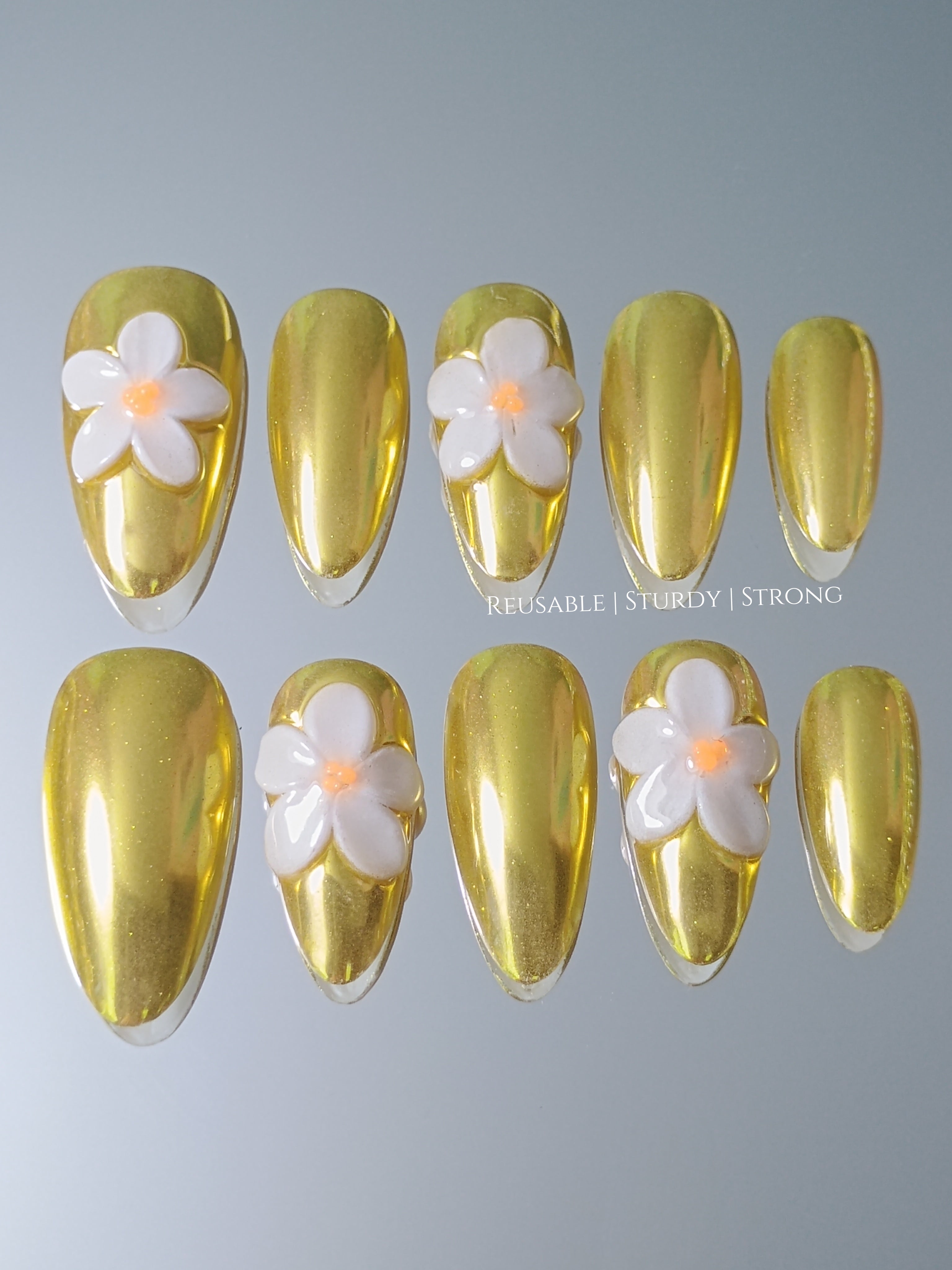 Sunkissed Luxe Champagne Orchid Flower