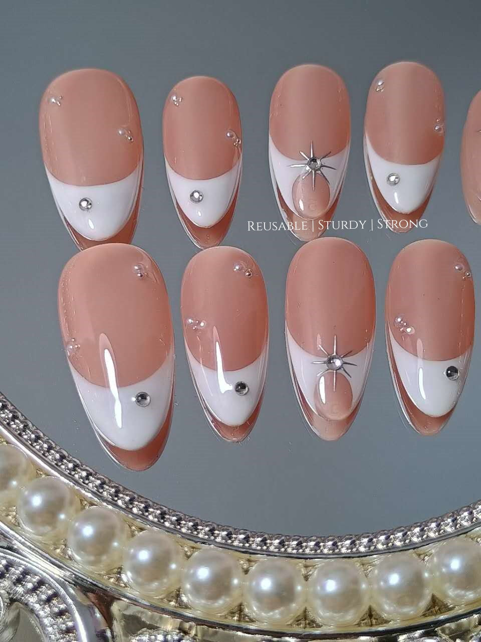 Cosmic Celestial French Tips