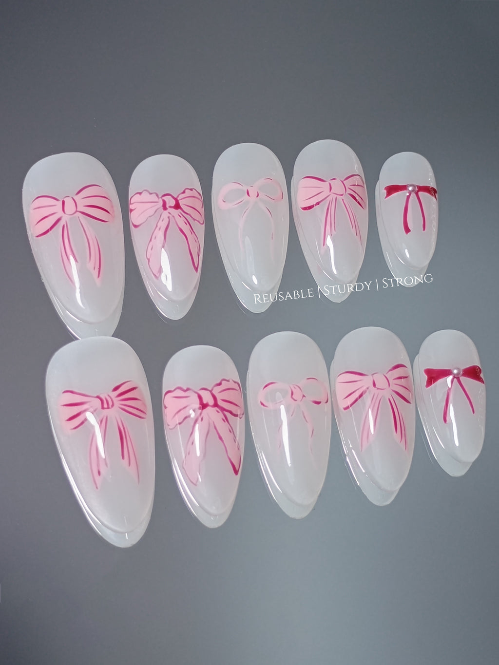 Cotton Candy Bows