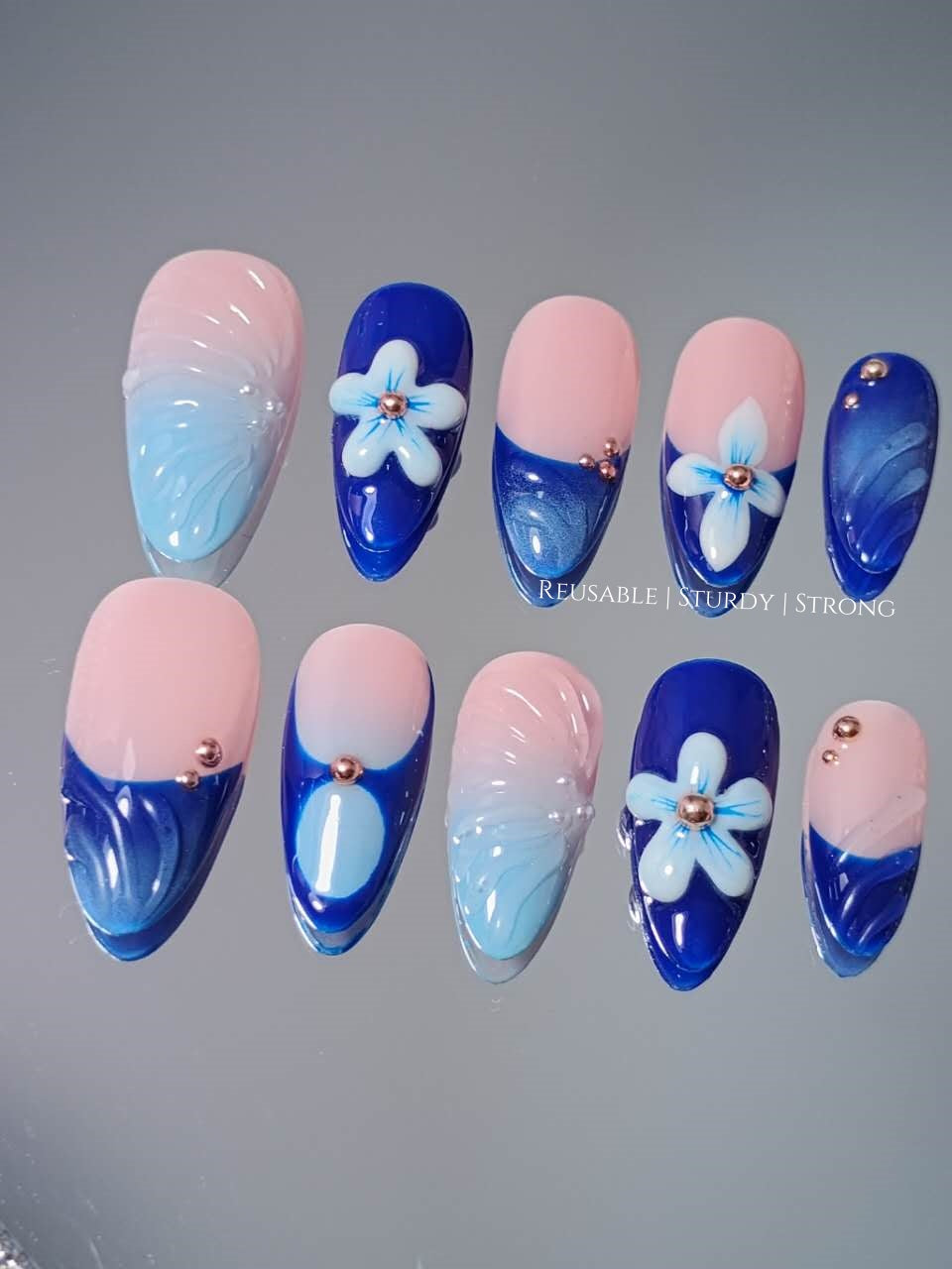 Midnight Blue Floral