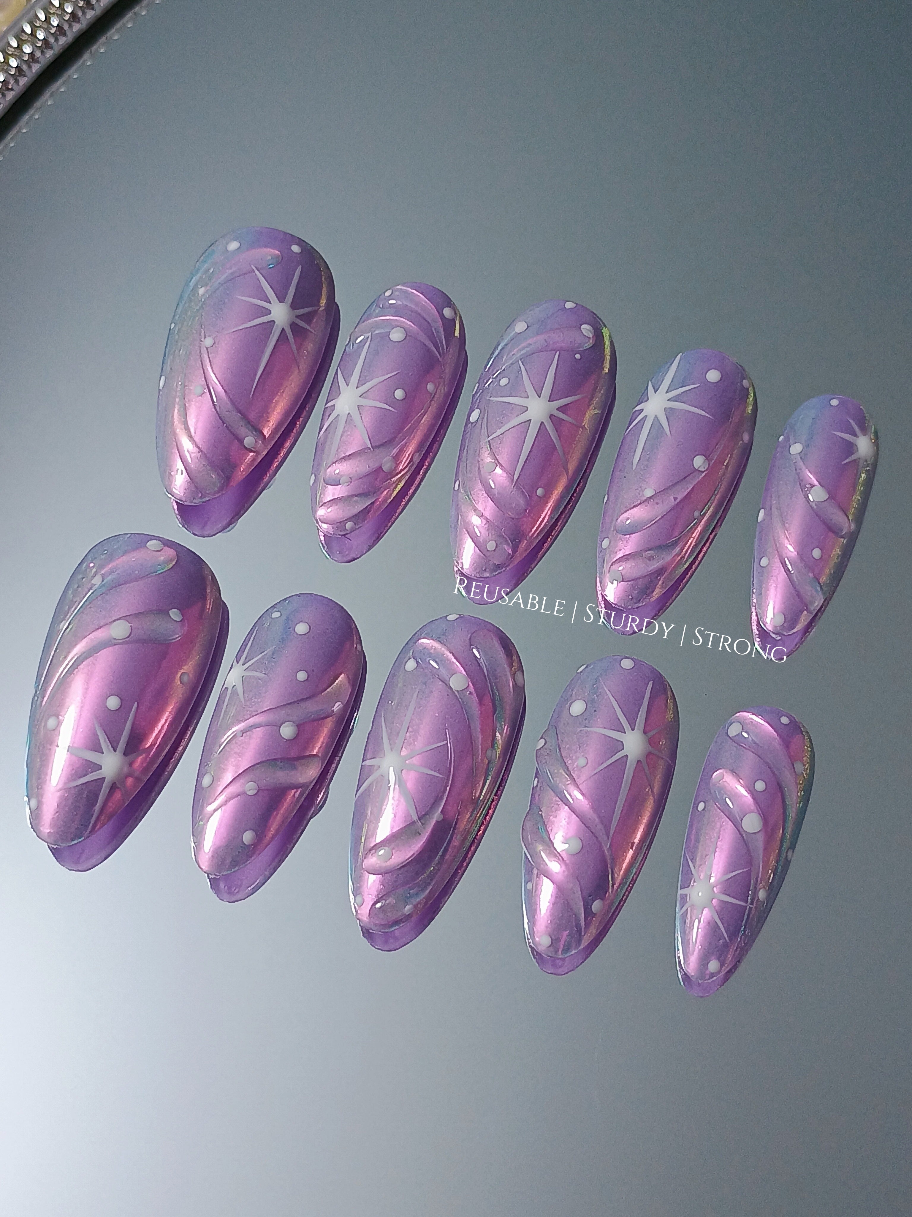 Vivid Purple Galaxy