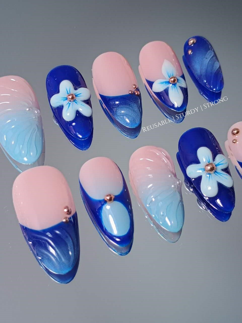 Midnight Blue Floral