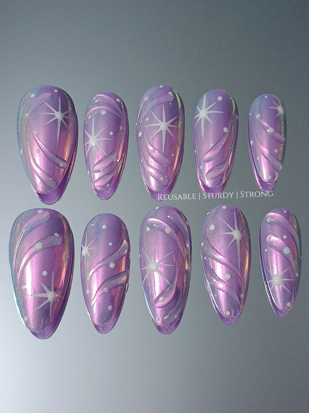 Vivid Purple Galaxy