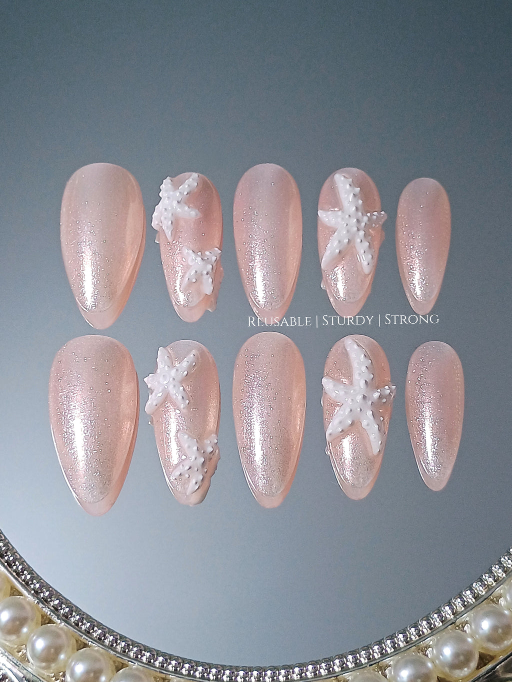 Sandy 3D Starfish Beach