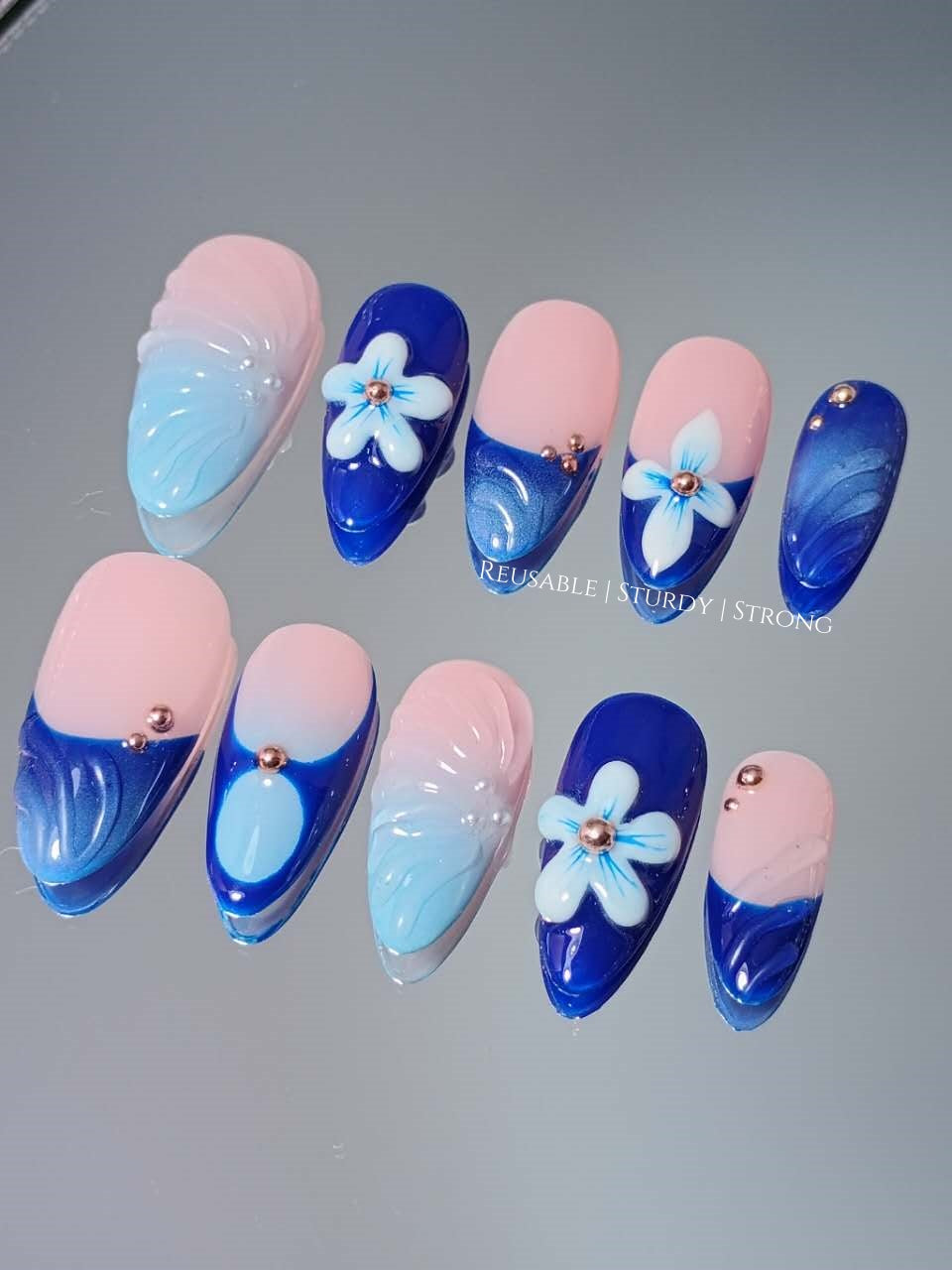 Midnight Blue Floral