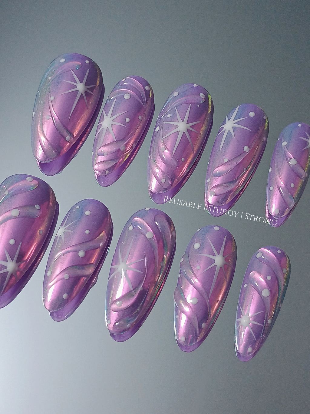 Vivid Purple Galaxy