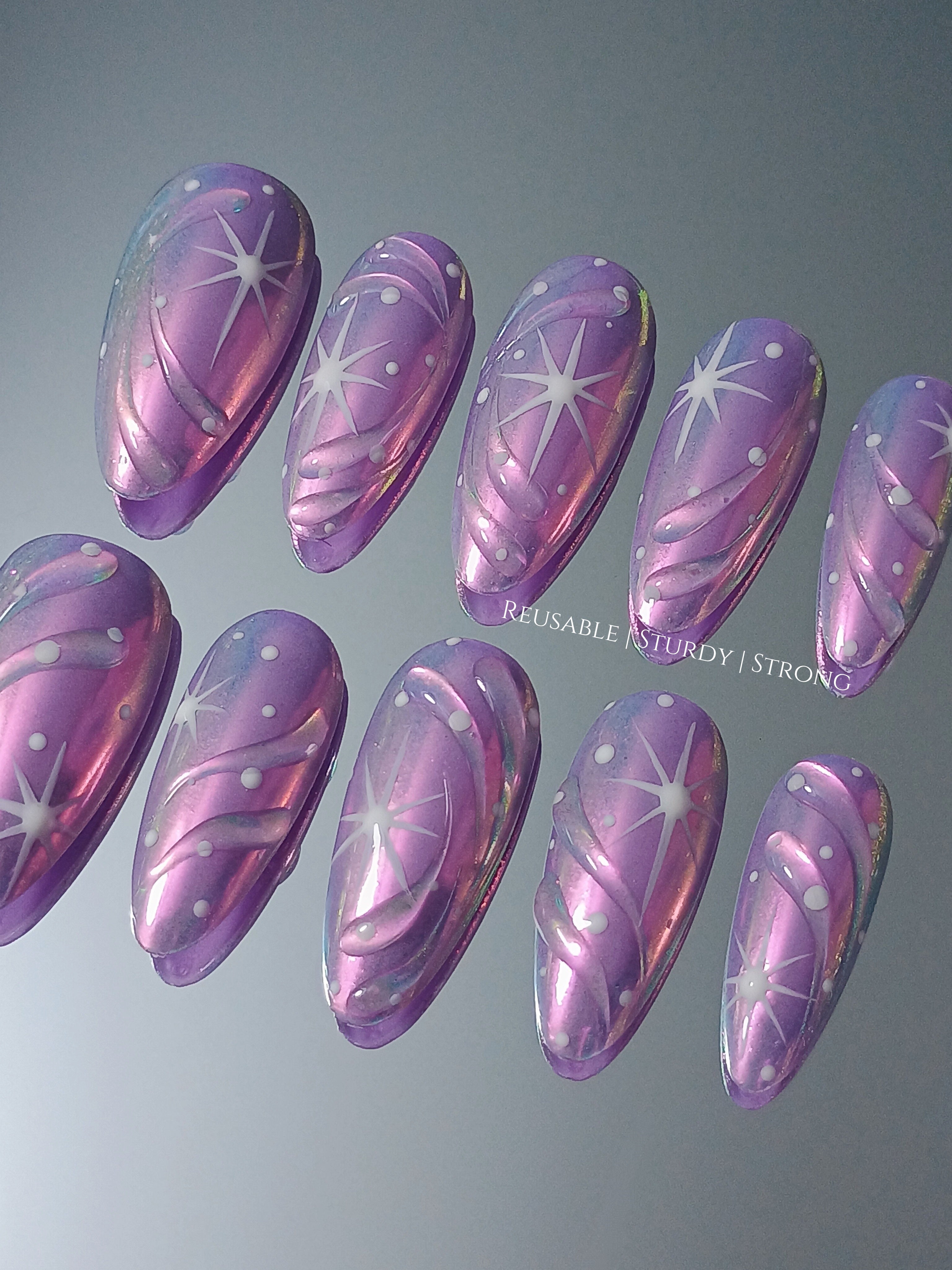 Vivid Purple Galaxy