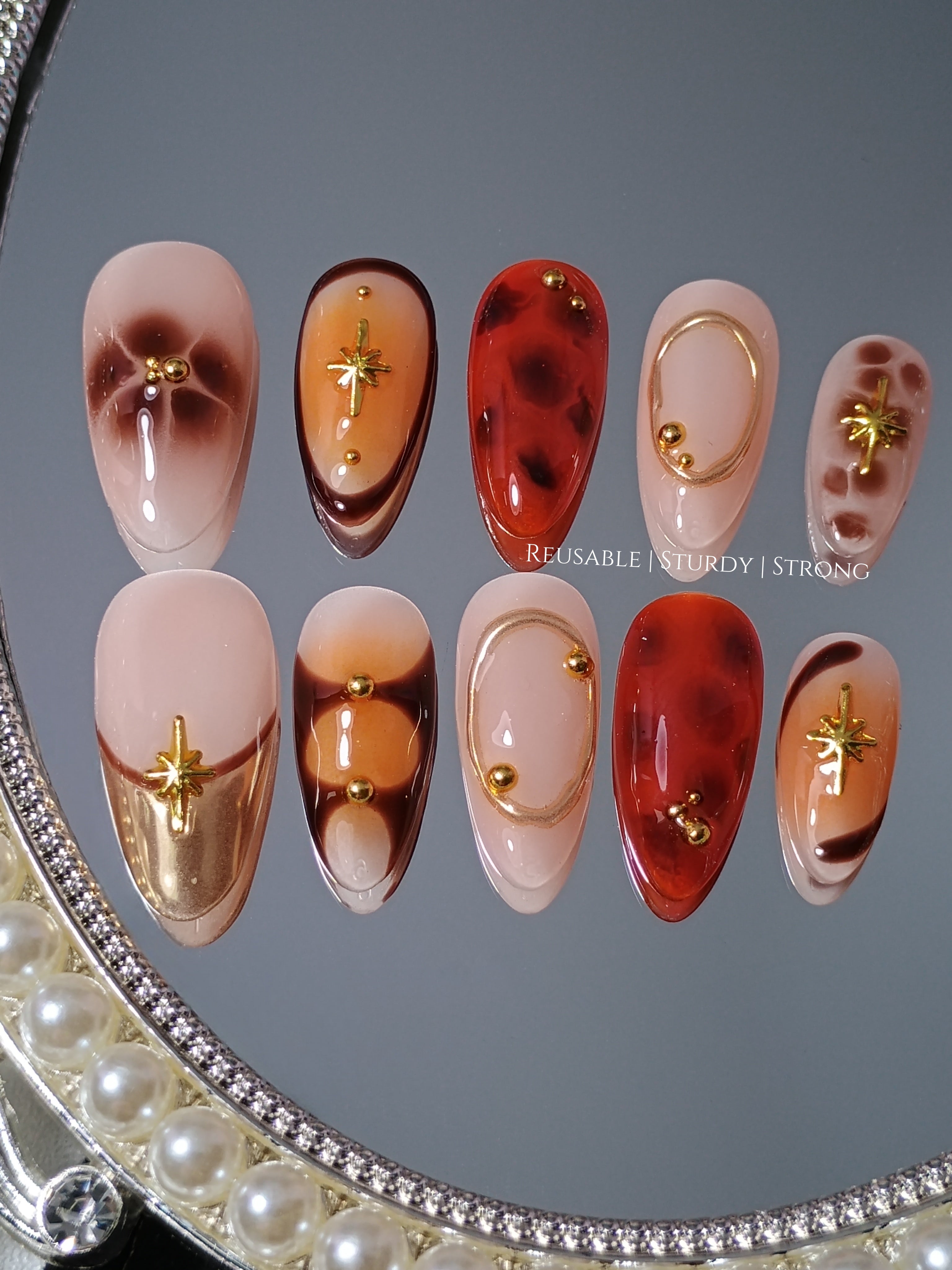 Golden Amber Aura Glow