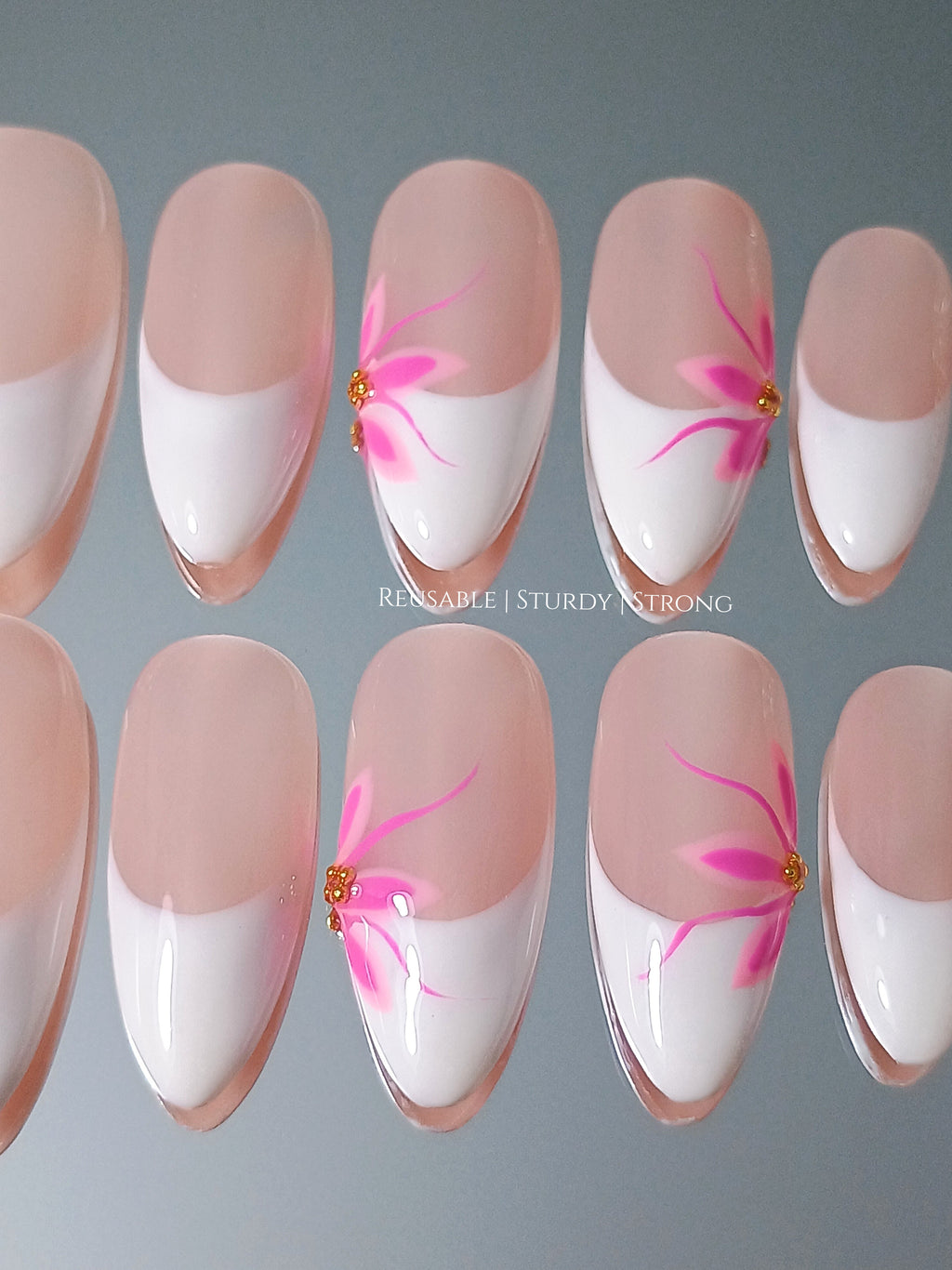 Pink Florals On the Side
