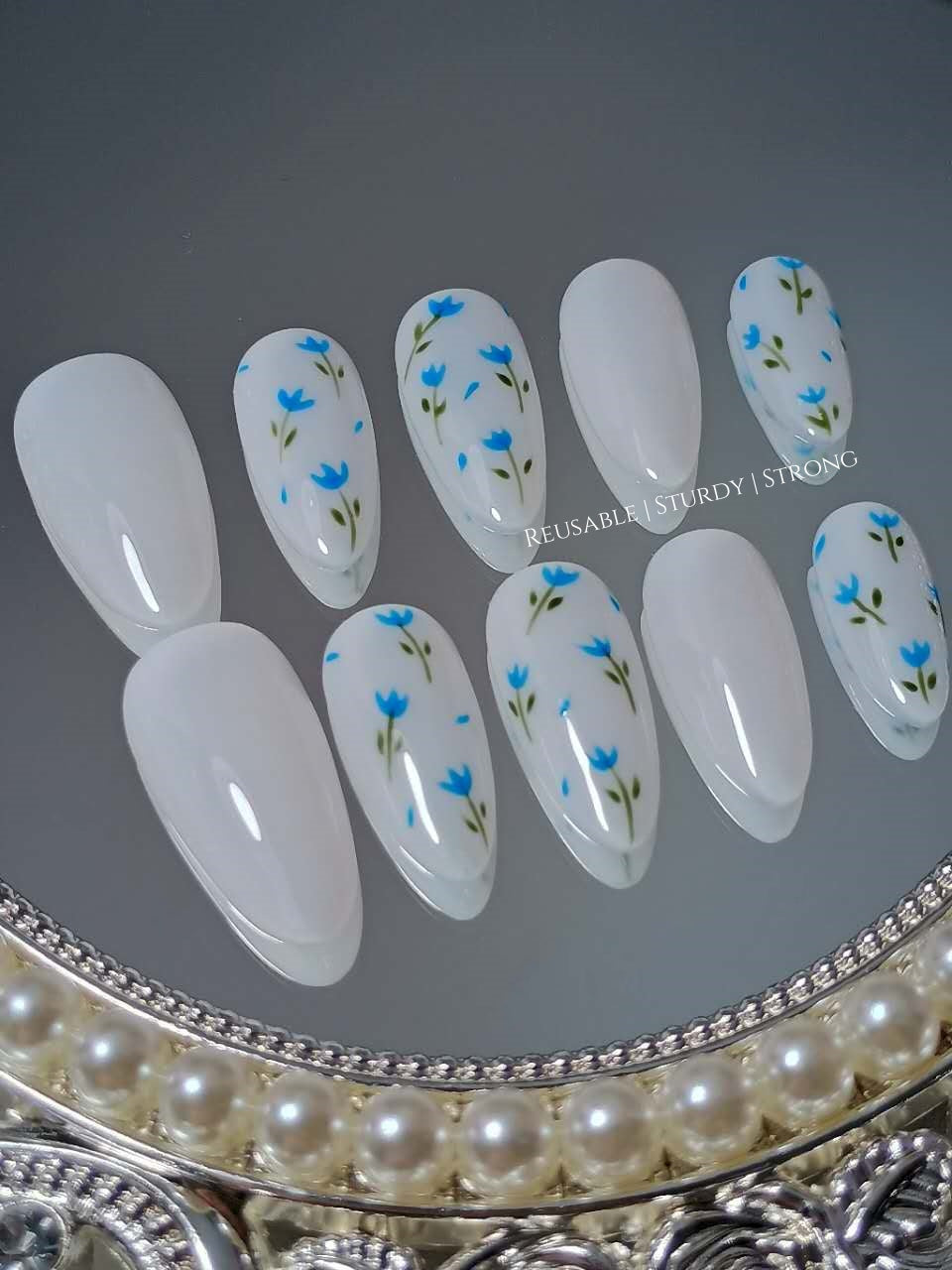 Little Blue Tulip Garden