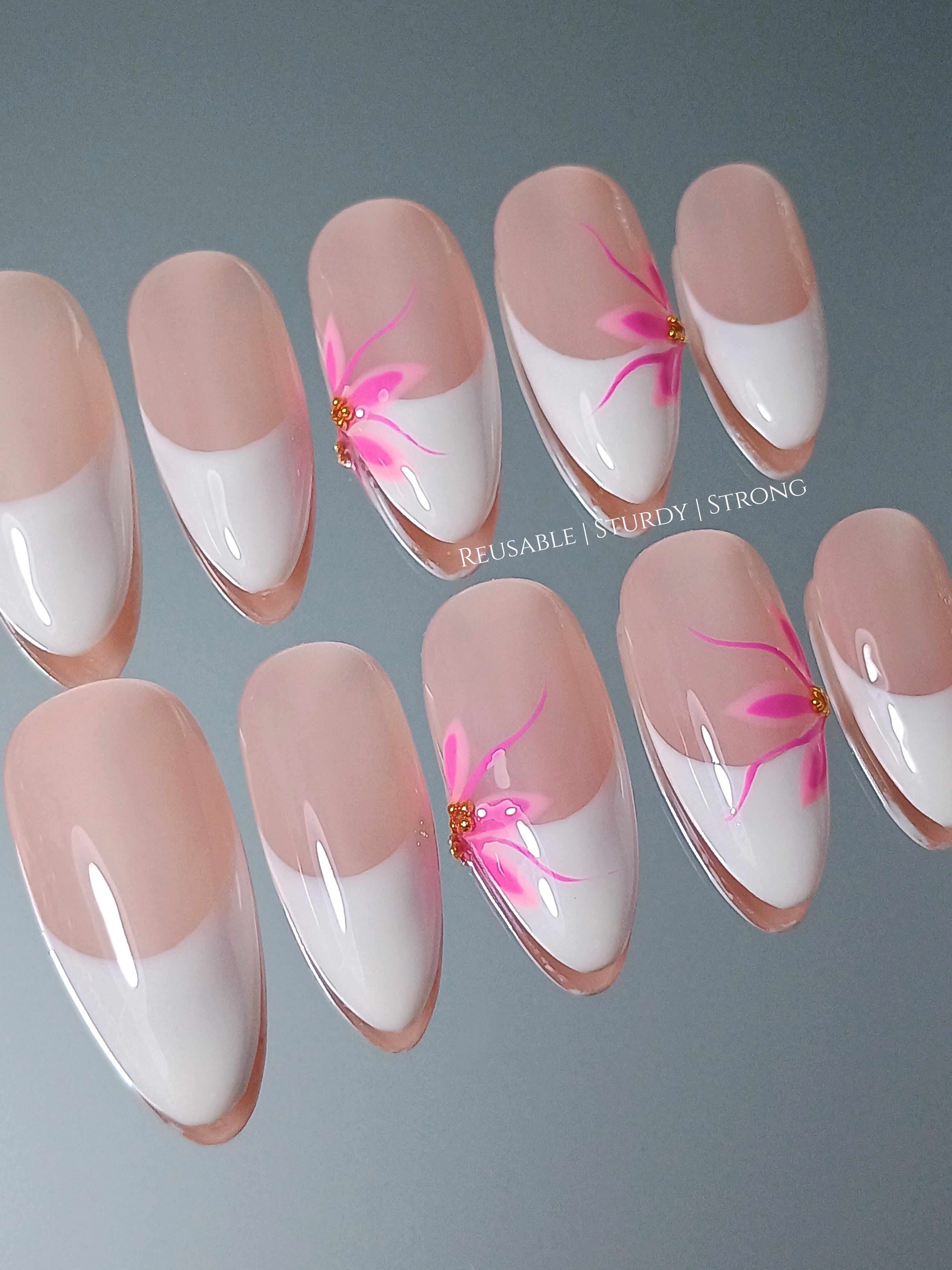 Pink Florals On the Side