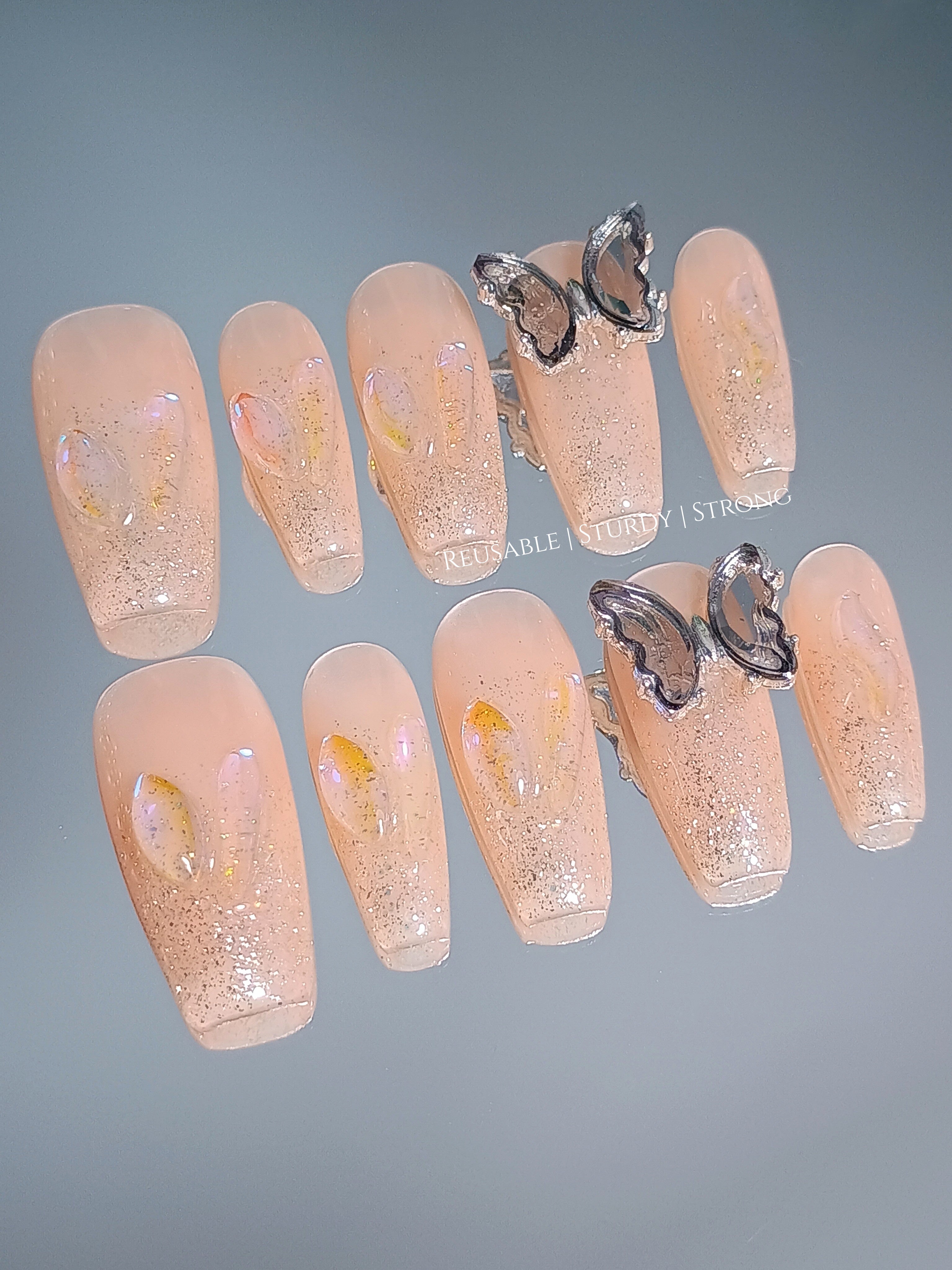 Aurora Glittery Gem Crystal