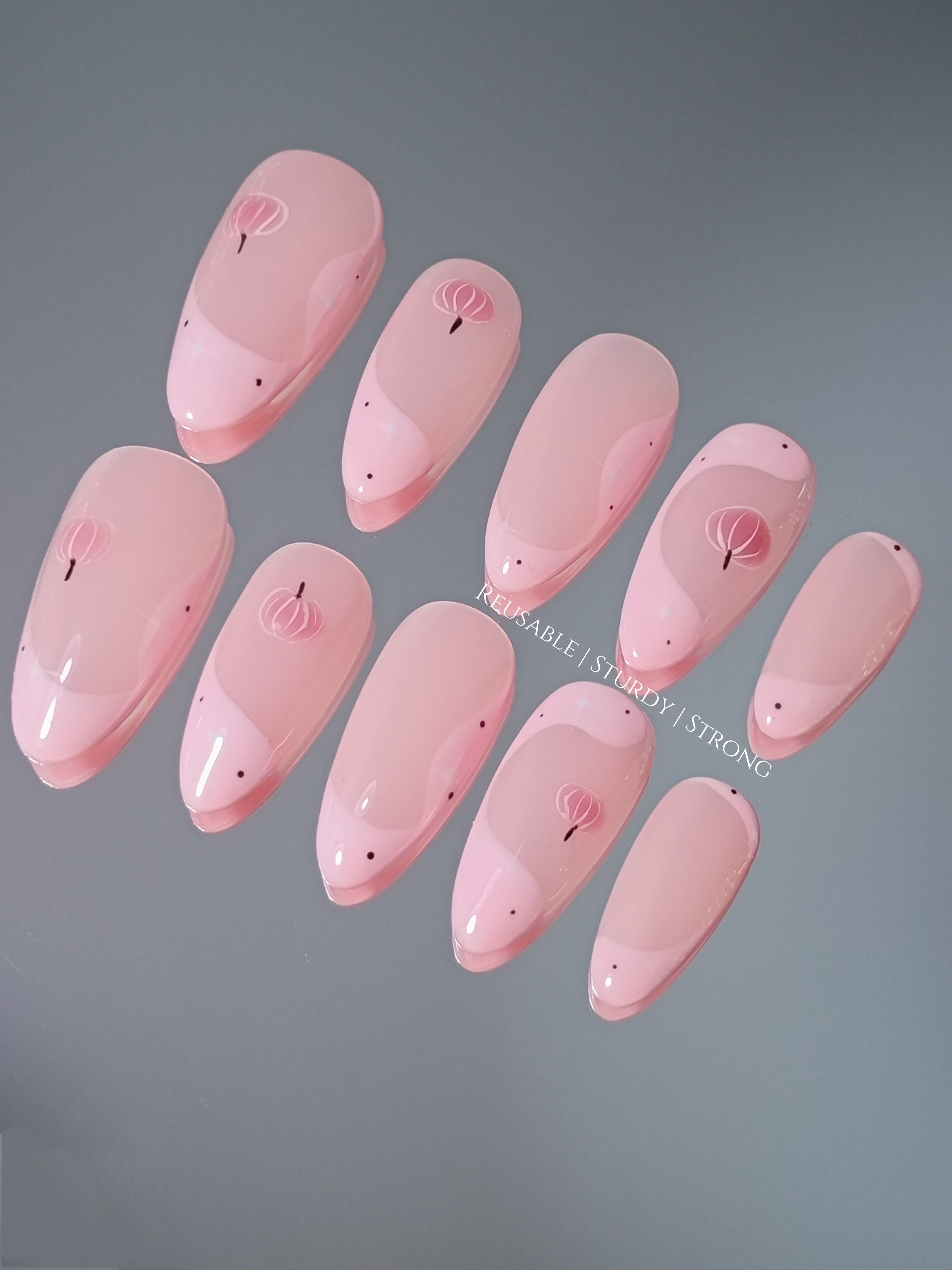 Handmade Pink Pumpkin