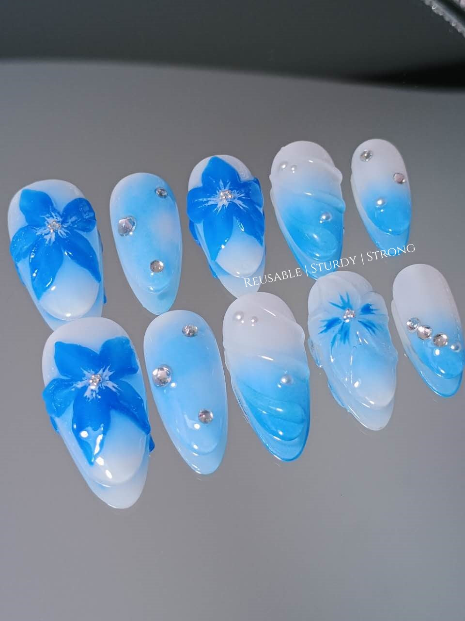 Forever Blue Blossom