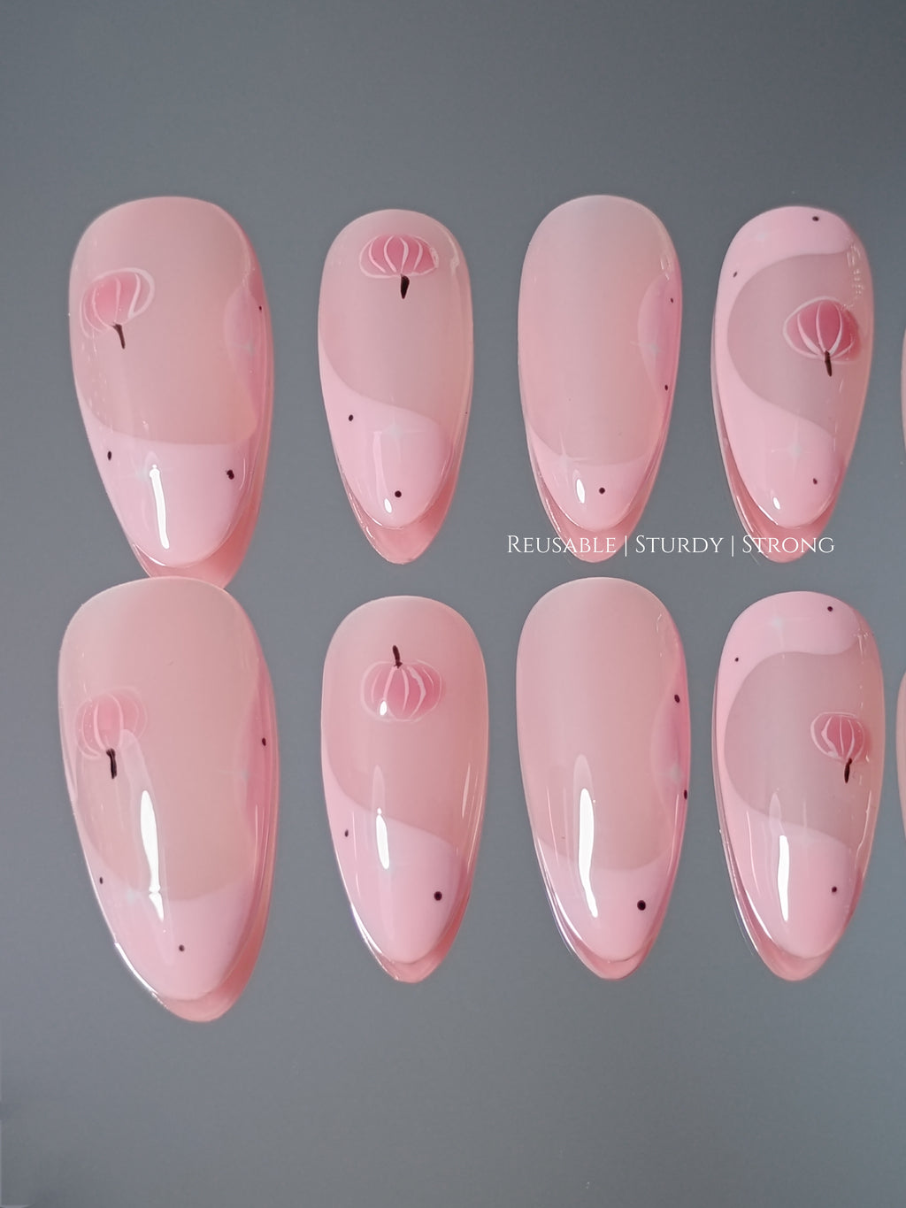 Handmade Pink Pumpkin