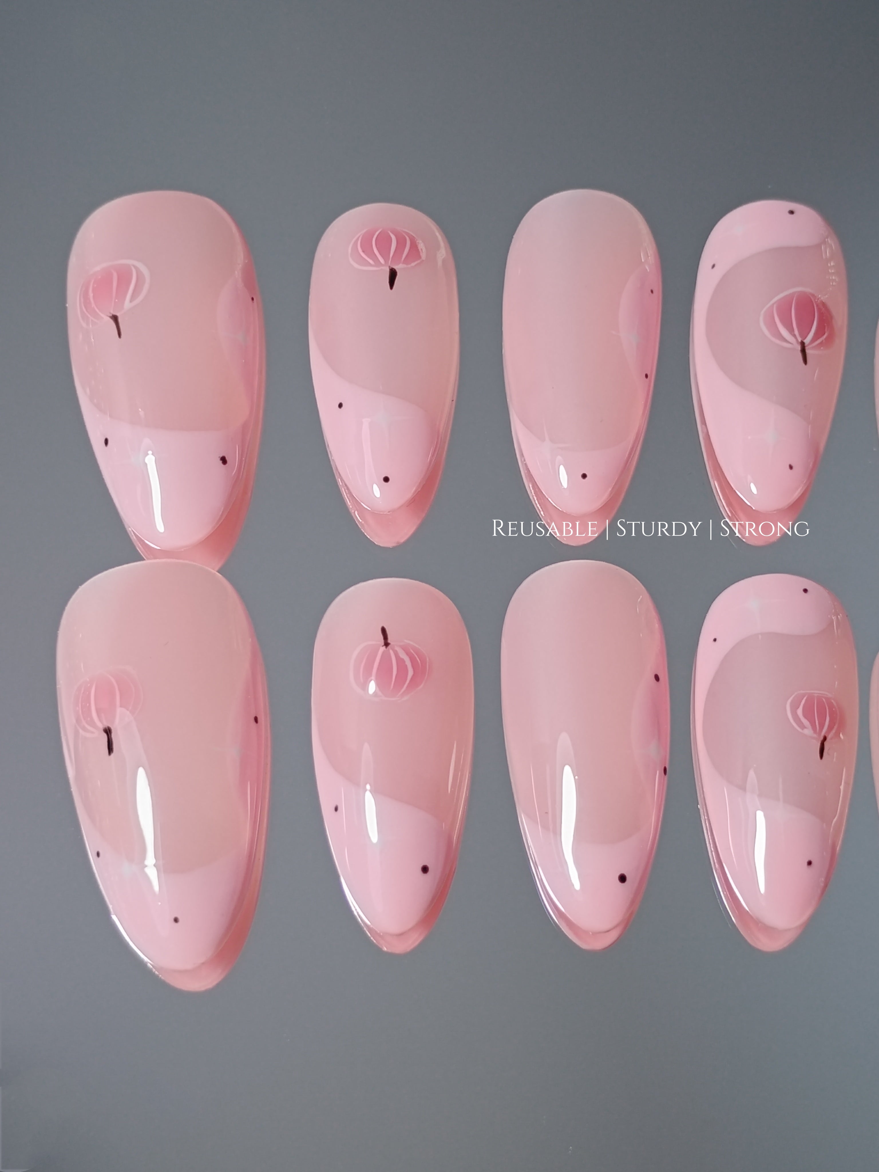 Handmade Pink Pumpkin