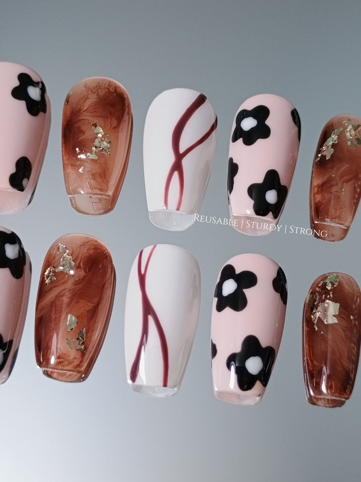 Amber Marble and Daisy