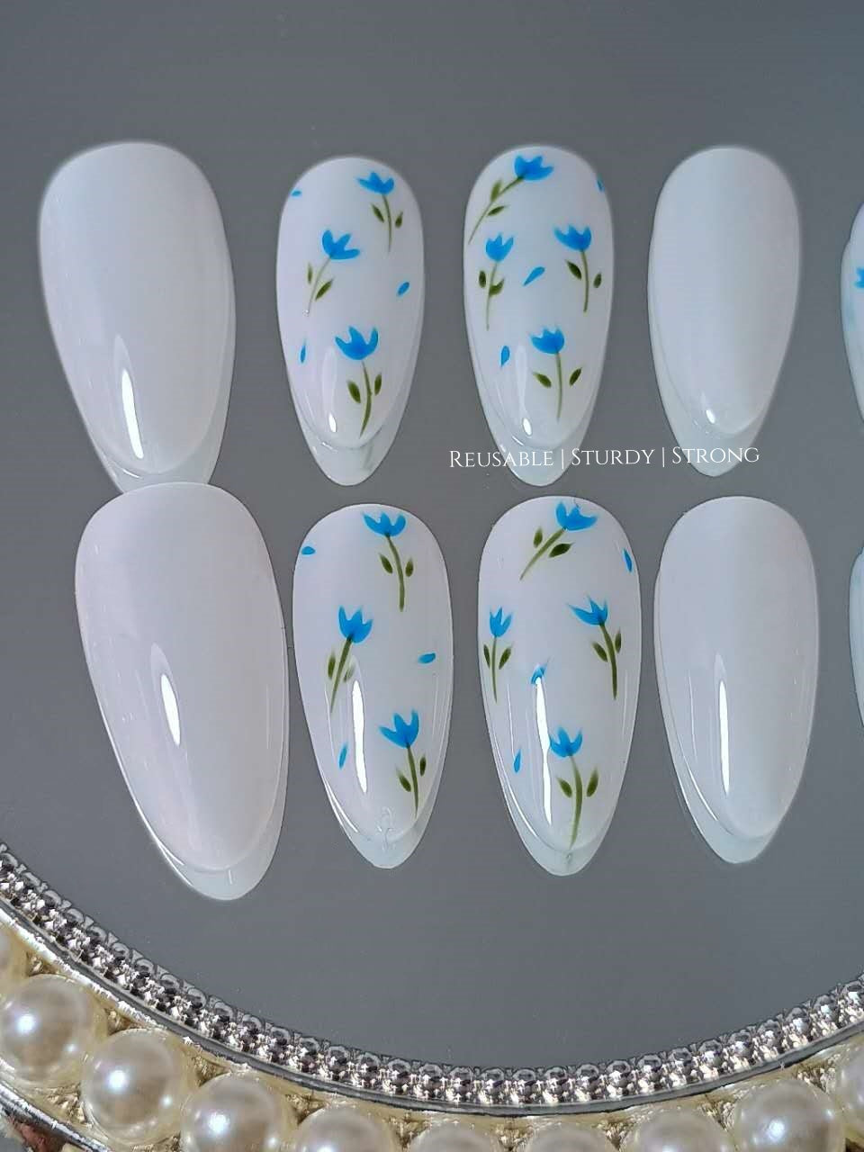 Little Blue Tulip Garden